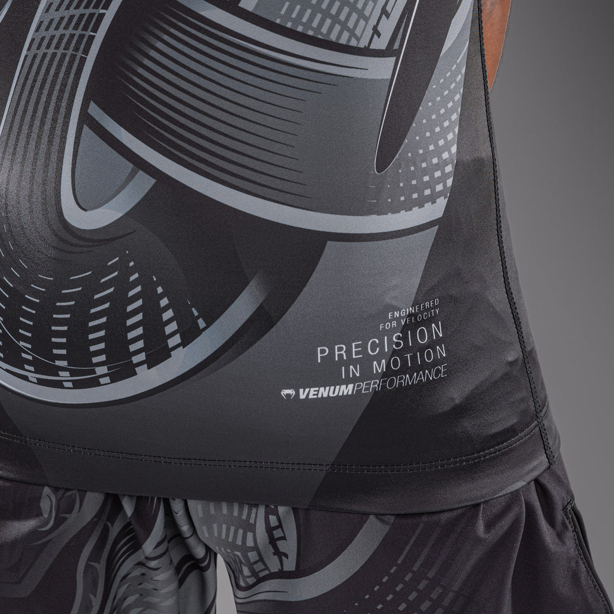 Crimson Viper 2.0 Short Sleeves Rashguards Black/Grey