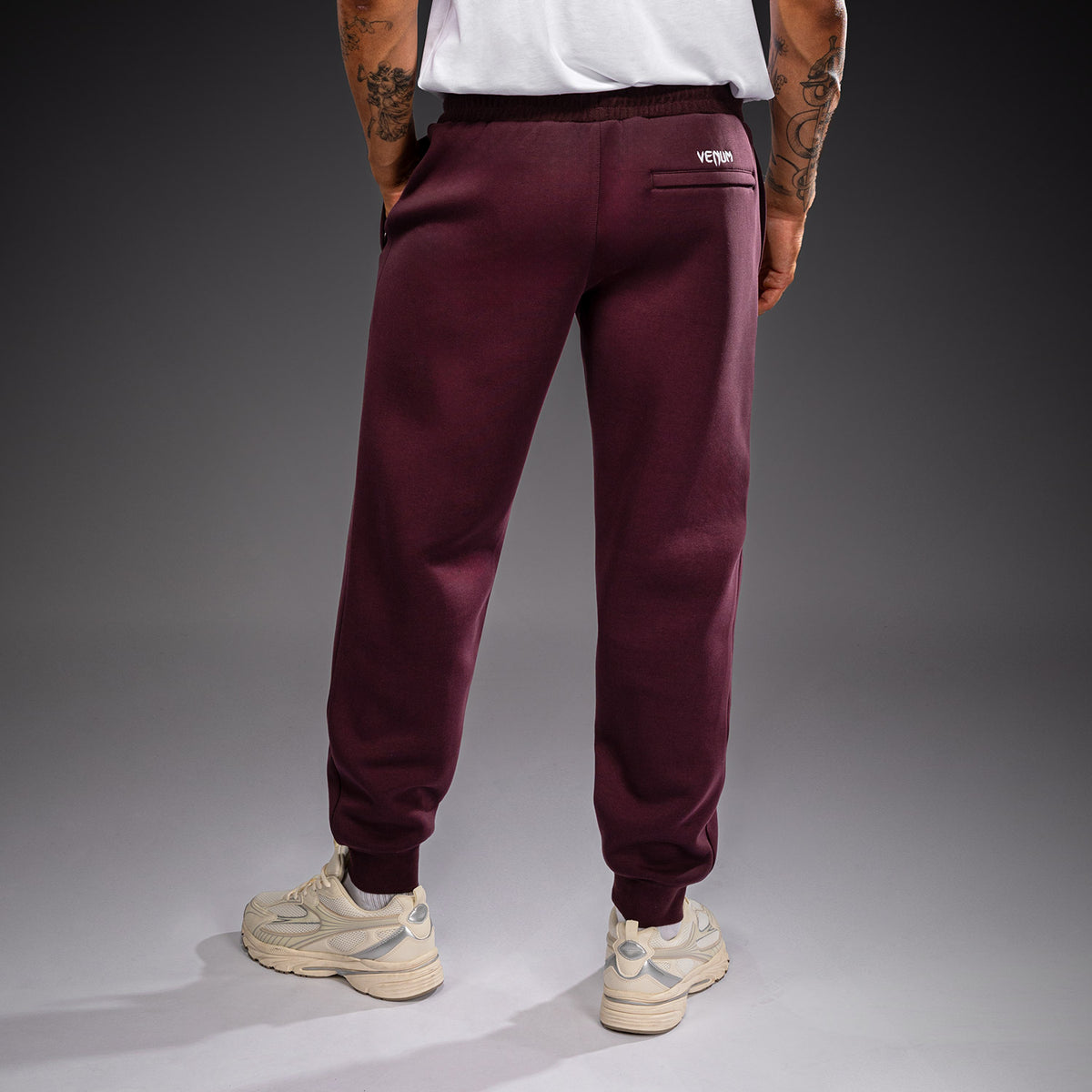 Venum Attack Fleece & Weave Joggers - Burgundy  product-type_Jogging Pants Venum