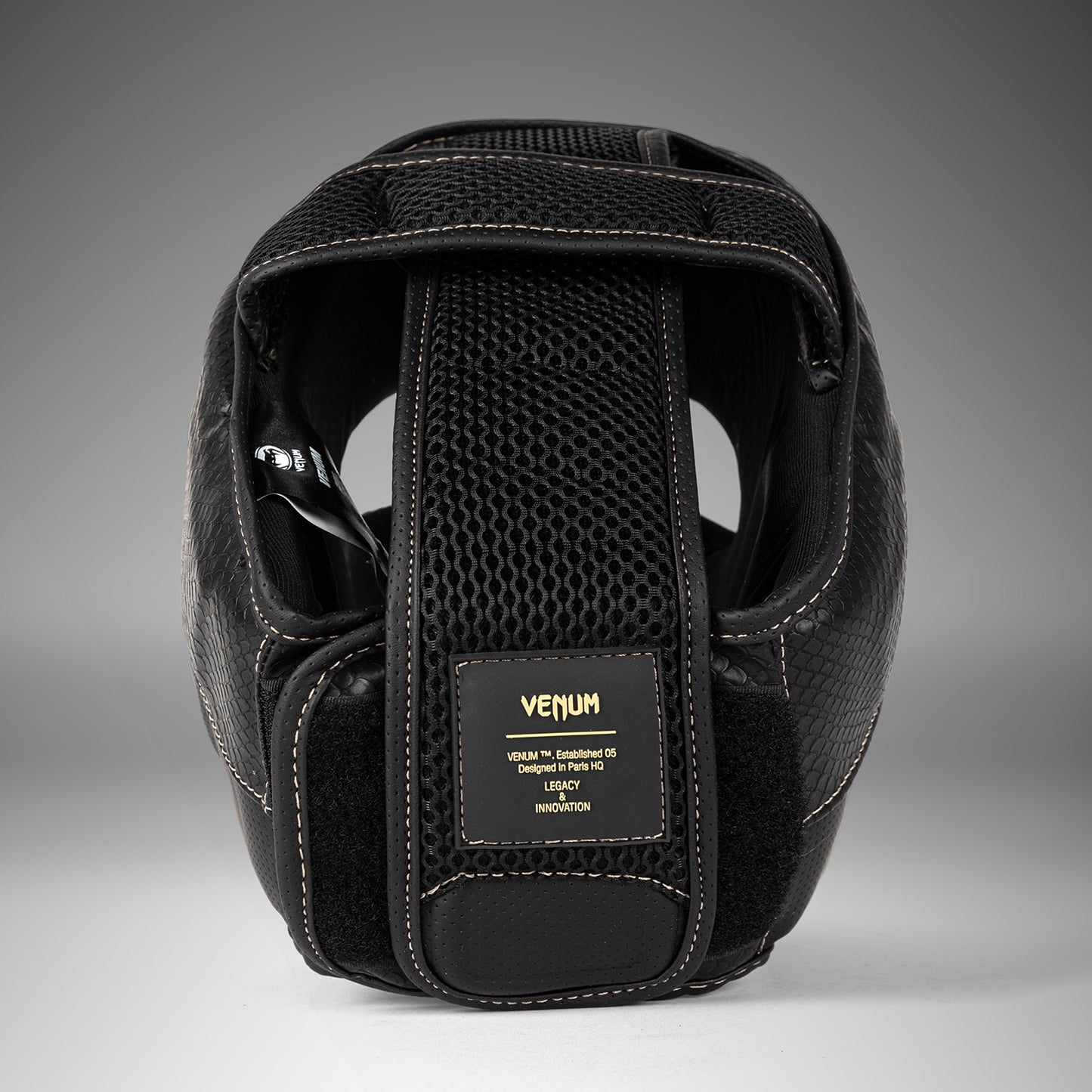Venum Impact Evo Scales Headgear - Black