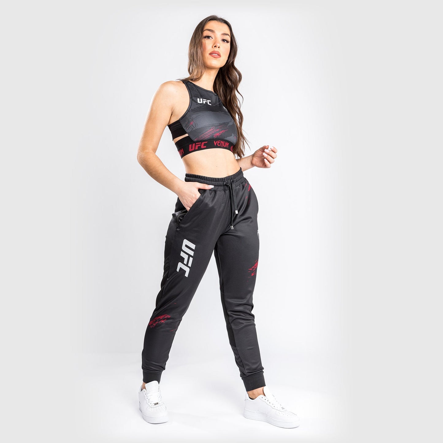 UFC Venum Authentic Fight Week Women’s 2.0 Pant - Black/Red