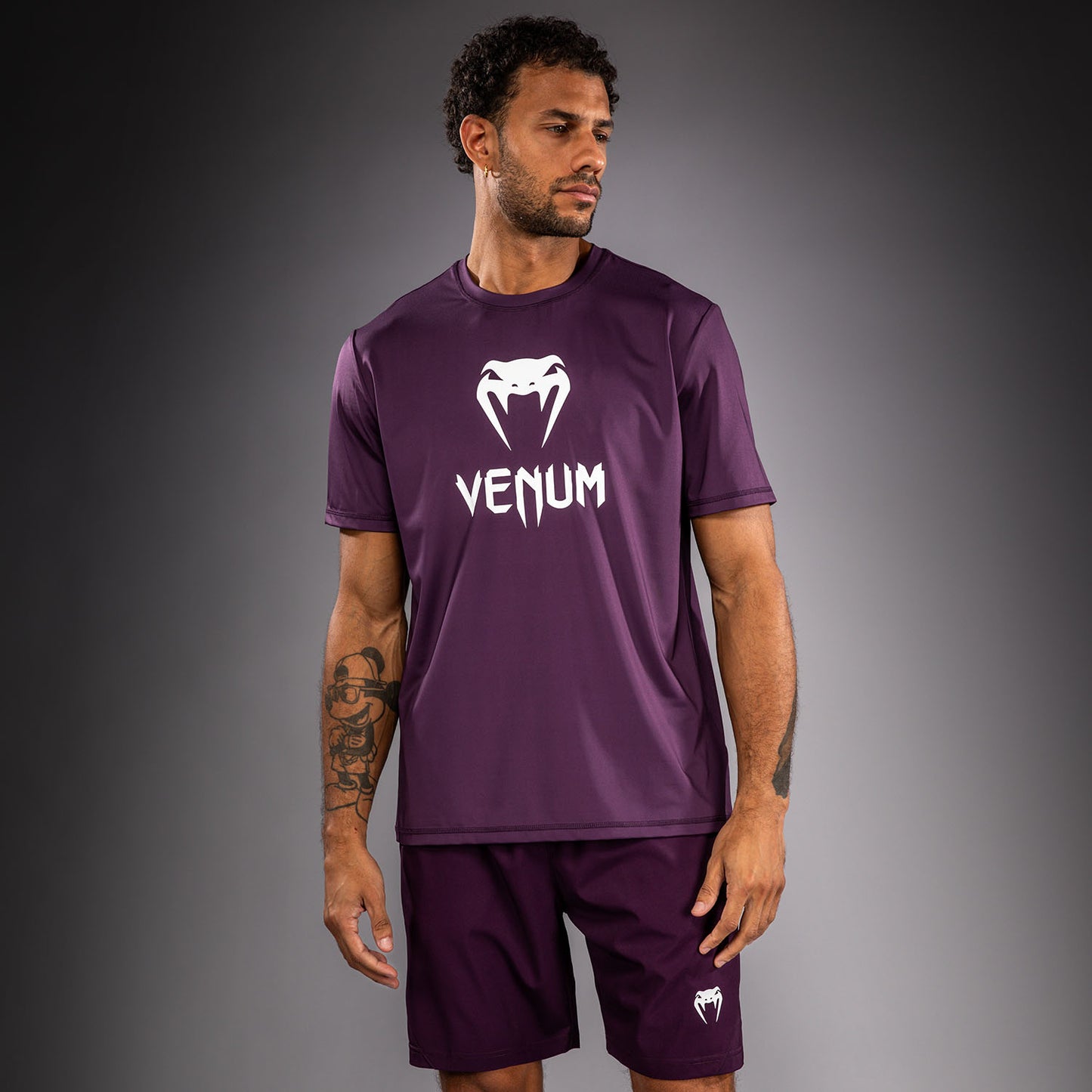 Venum Classic Dry Tech T-Shirt - Dark Purple  product-type_Dry Tech T-Shirts Venum
