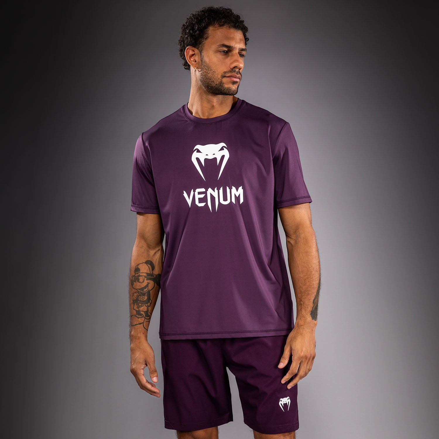 Venum Classic Dry Tech T-Shirt - Dark Purple  product-type_Dry Tech T-Shirts Venum