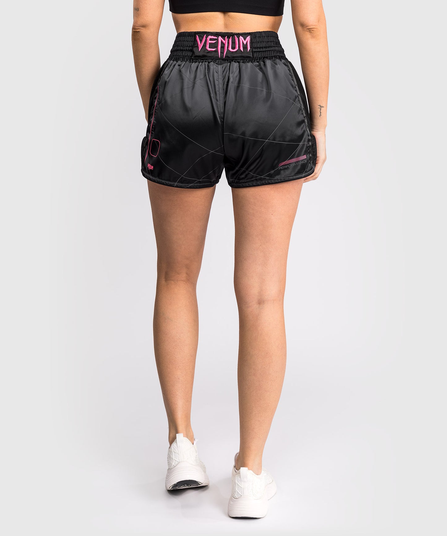 Venum Tactical XT Muay Thai Shorts - Black/Storm Grey