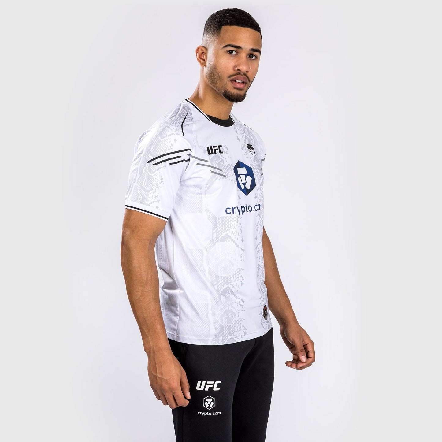 UFC Adrenaline by Venum Personalized Authentic Fight Night Men's Walkout Jersey - White
