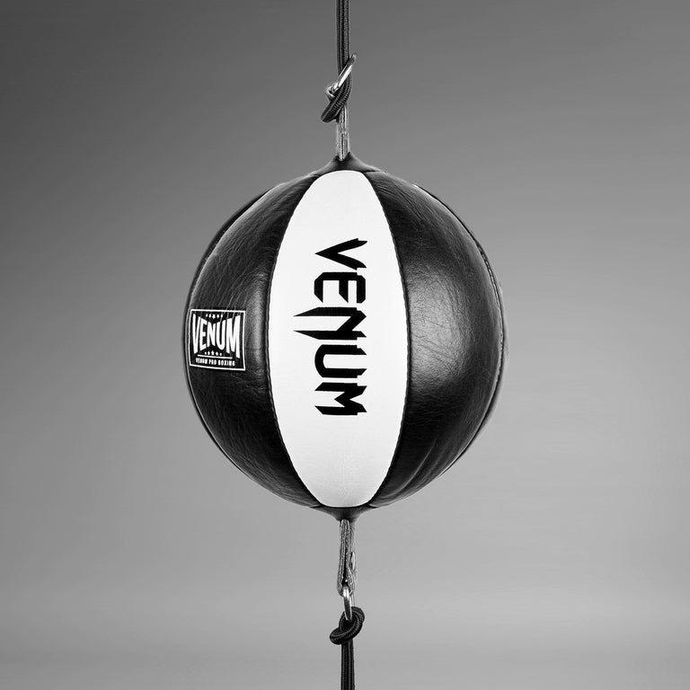 Venum Hurricane double ended bag - Black/White - Venum