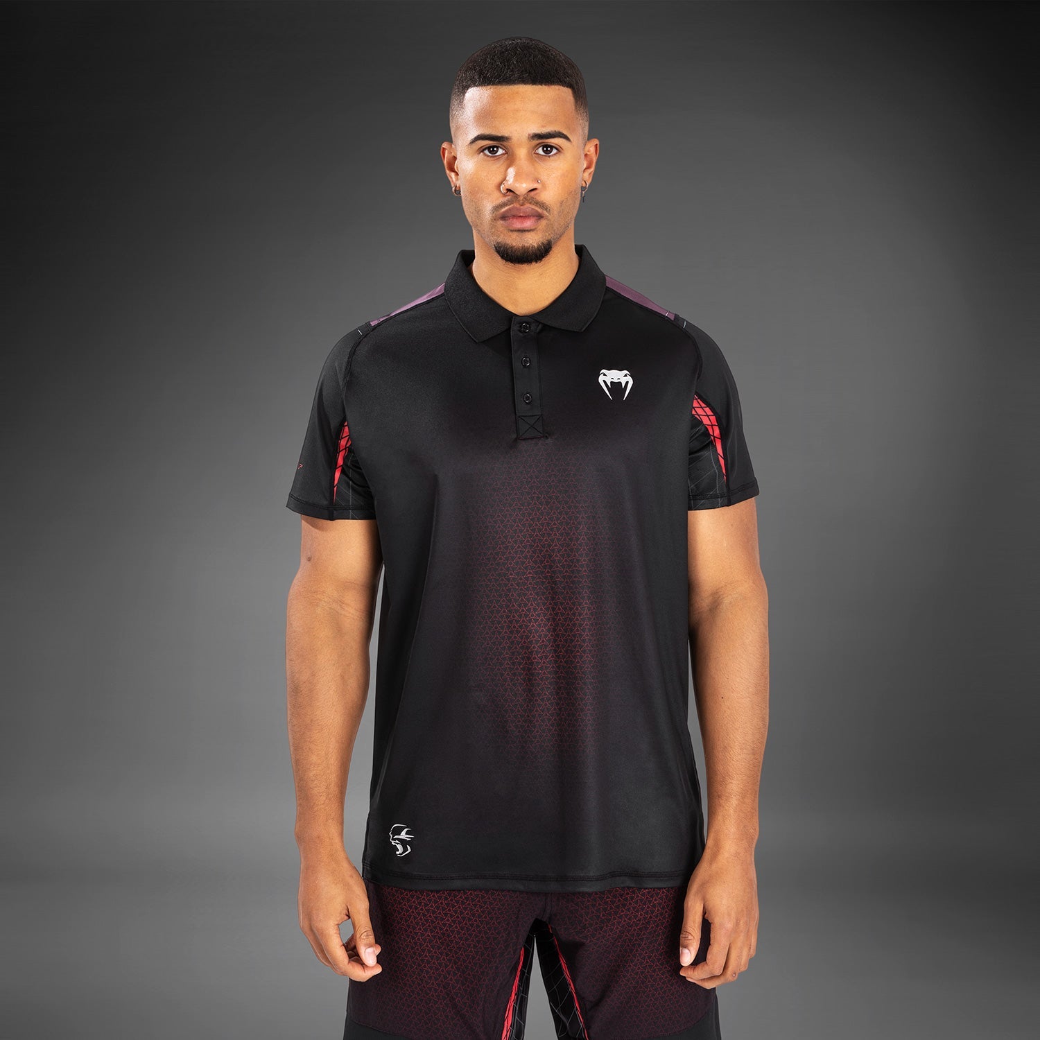 Venum x Dodge Banshee Men's Dry Tech Polo - Black - Venum