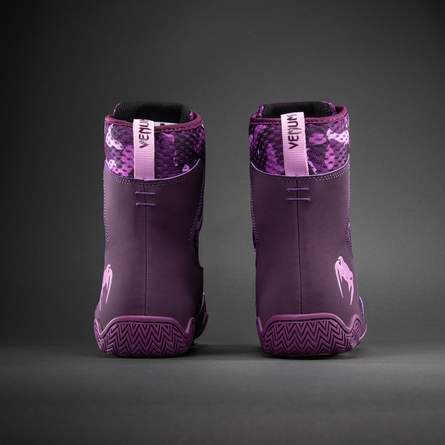 Venum ボクシングシューズ ハイカット パープル ヴェノム Venum Iris Boxing Shoes - Plum/pink - Venum product-type_Boxing