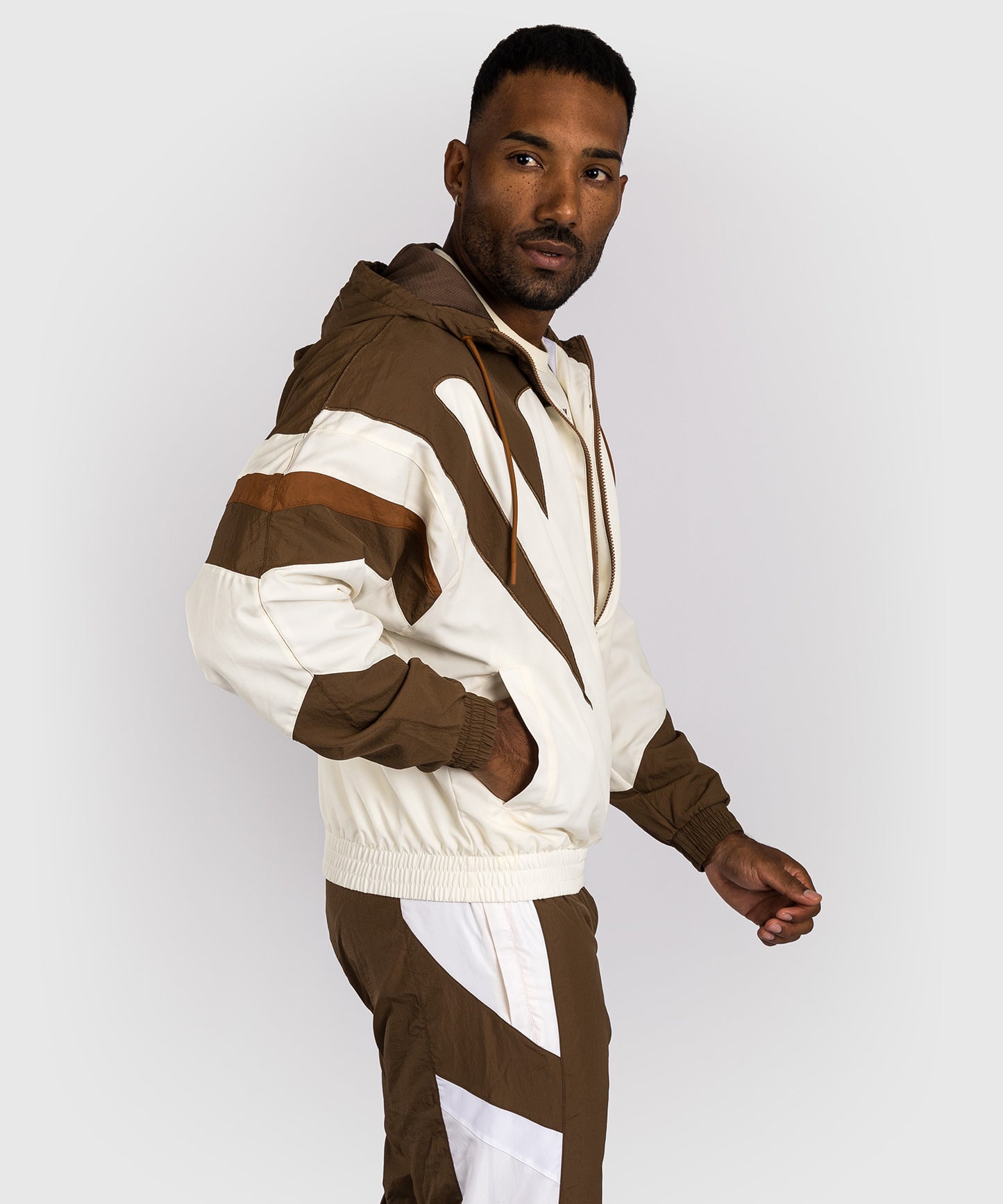 Venum Attack 90 Tracksuit Jacket - Dark Brown
