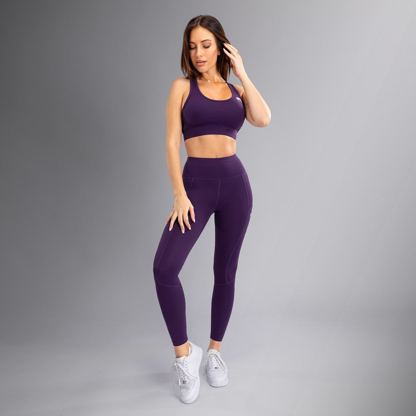 Venum Essential Women's Performance Leggings - Deep Purple