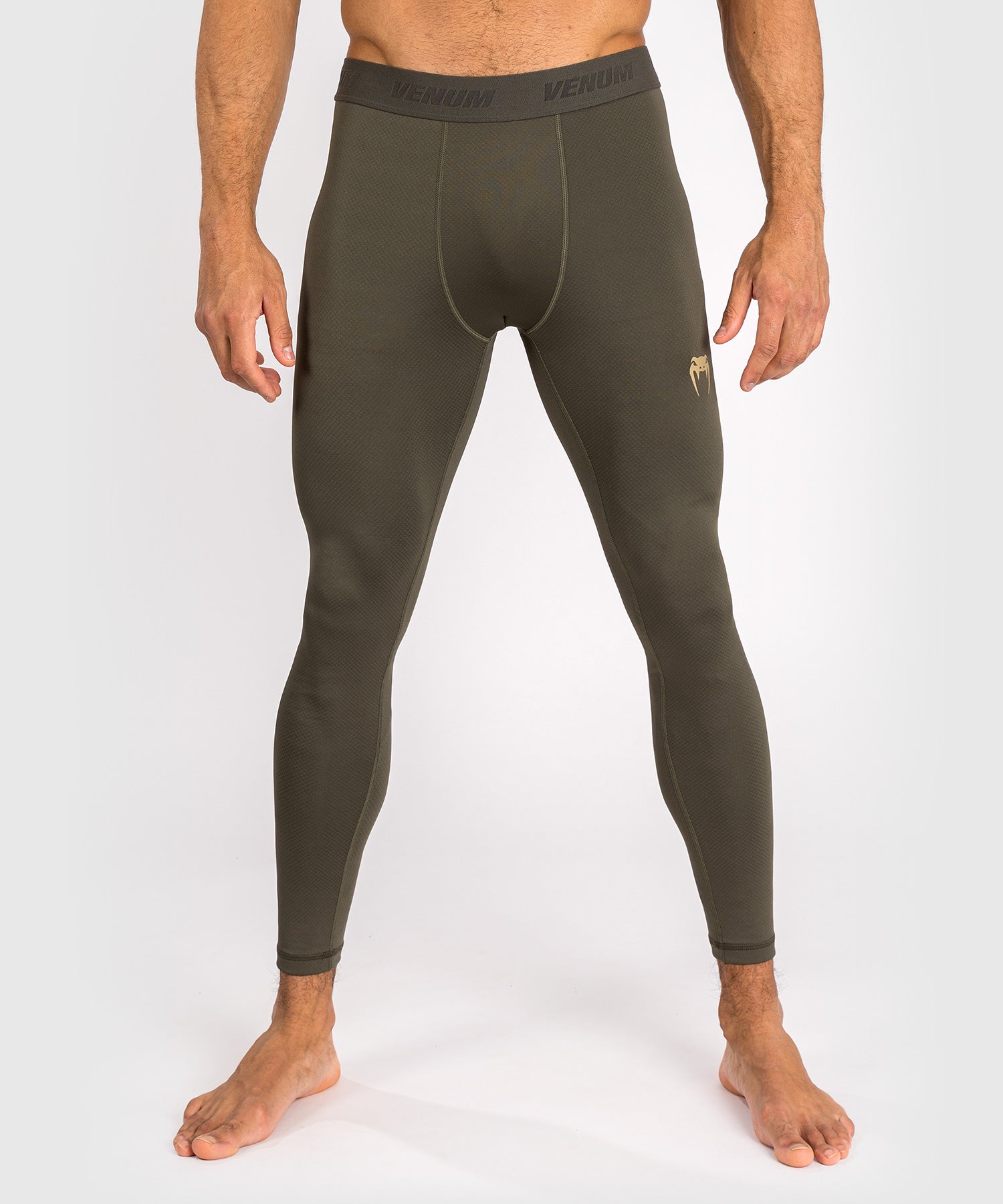 Pantalon de compression pour hommes Venum Contender - Kaki - Pantalons