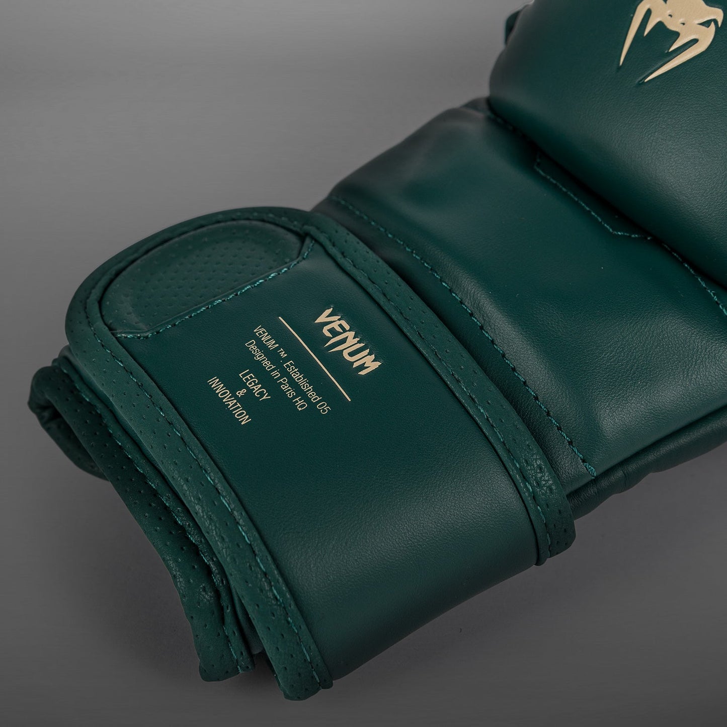 Venum Impact Evo MMA Sparring Gloves - Emerald Green