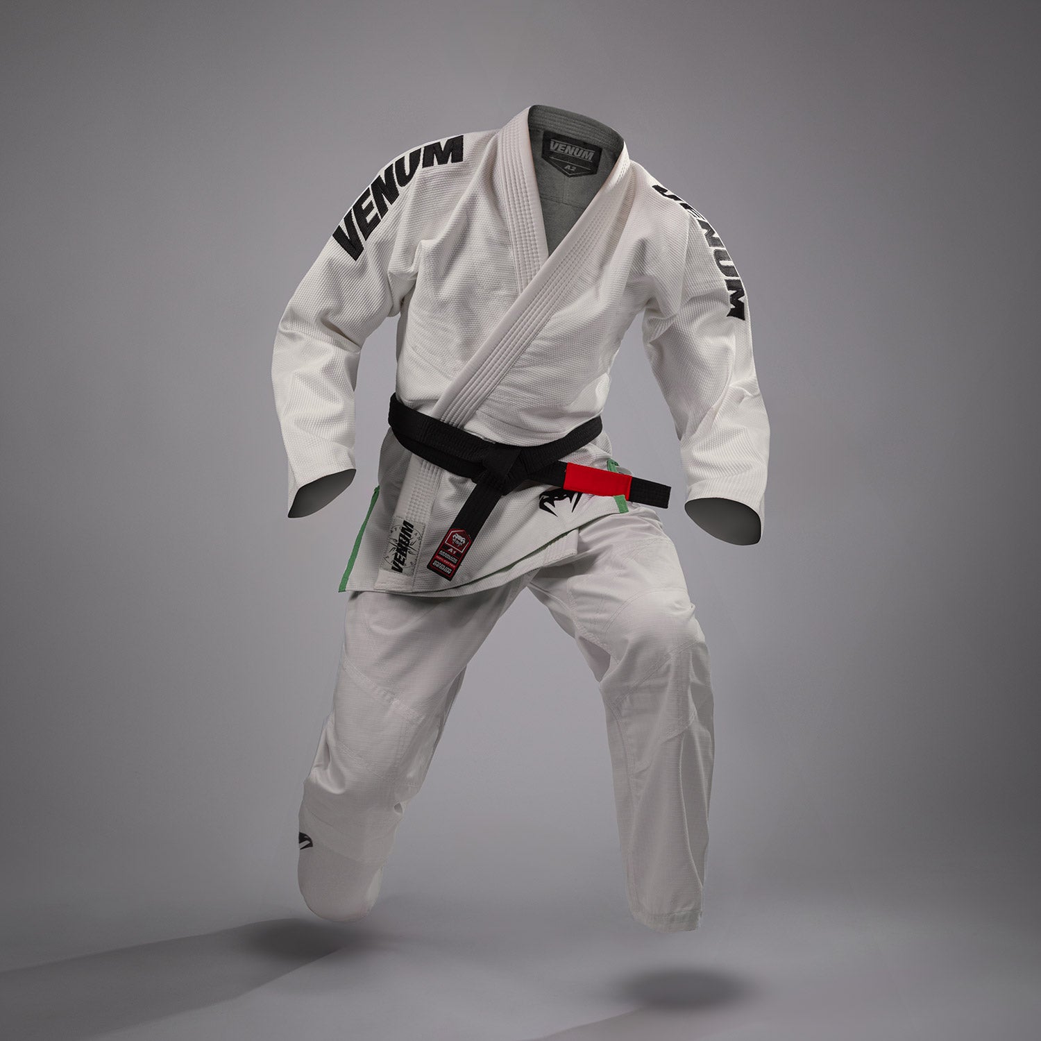 XRAGE シンボル刺繍 ホワイトグローブ Venum Challenger XT BJJ Gi - White - Venum