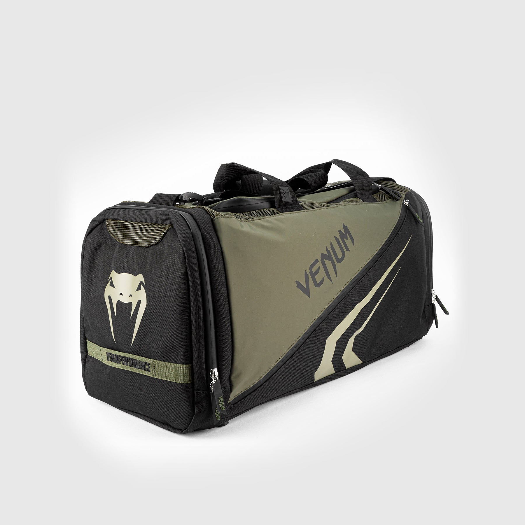 Venum Trainer Lite Evo Sports Bags - Black/Red - Venum