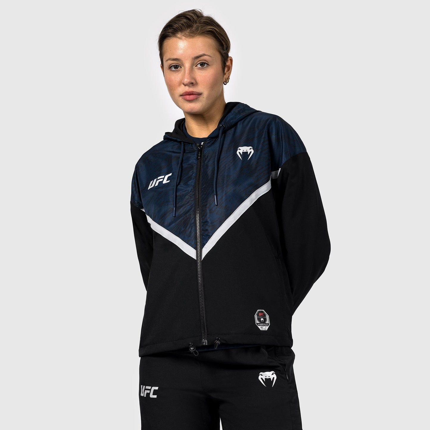 UFC Fusion by Venum Fight Week Women’s Zip Hoodie - Oceanic Blue
