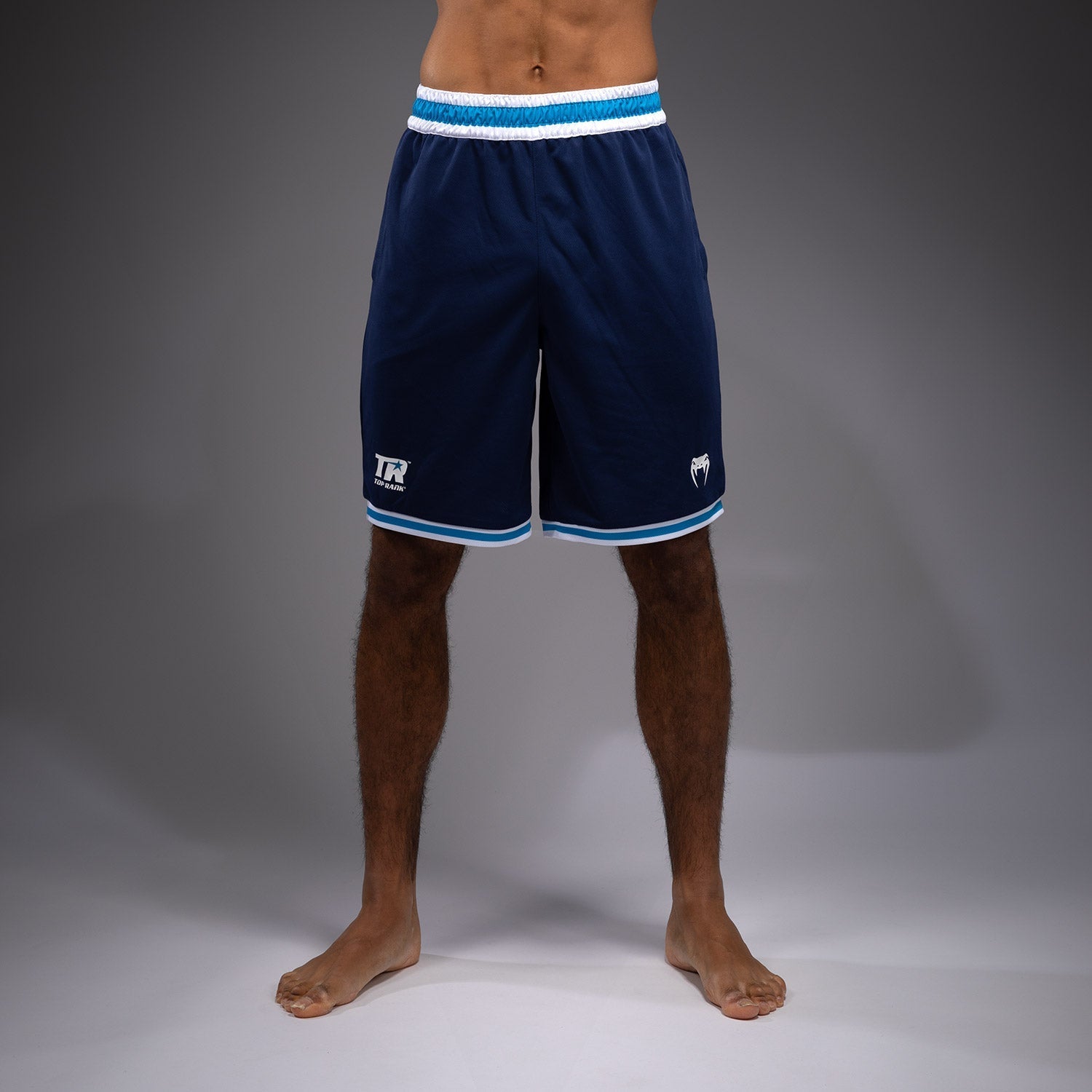 Venum x Top Rank Original Men's Basketball Shorts Navy Blue Venum