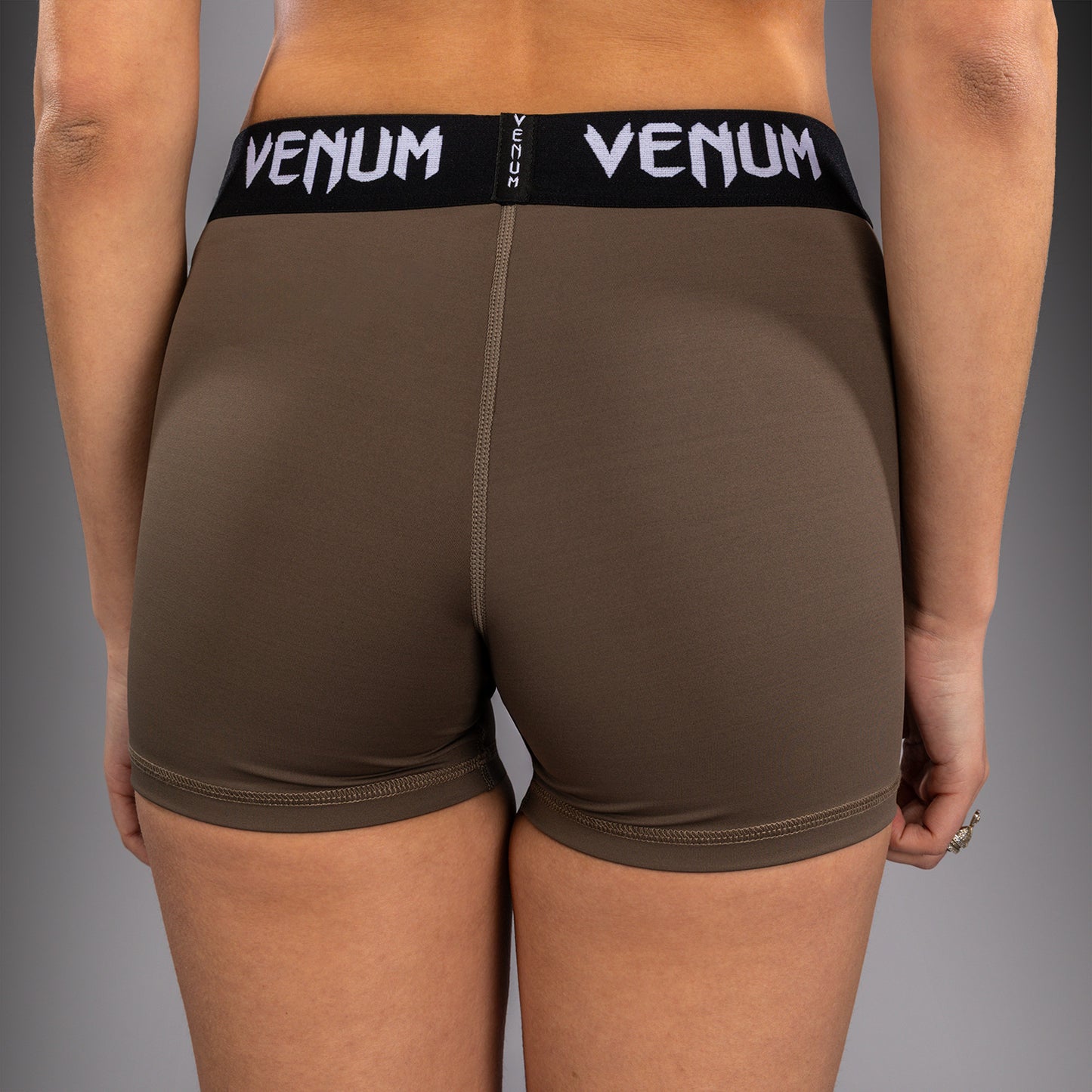 Venum UFC Unity by Venum Authentic Fight Week Women's Performance Vale Tudo Short - Brown  product-type_Compression shorts Venum