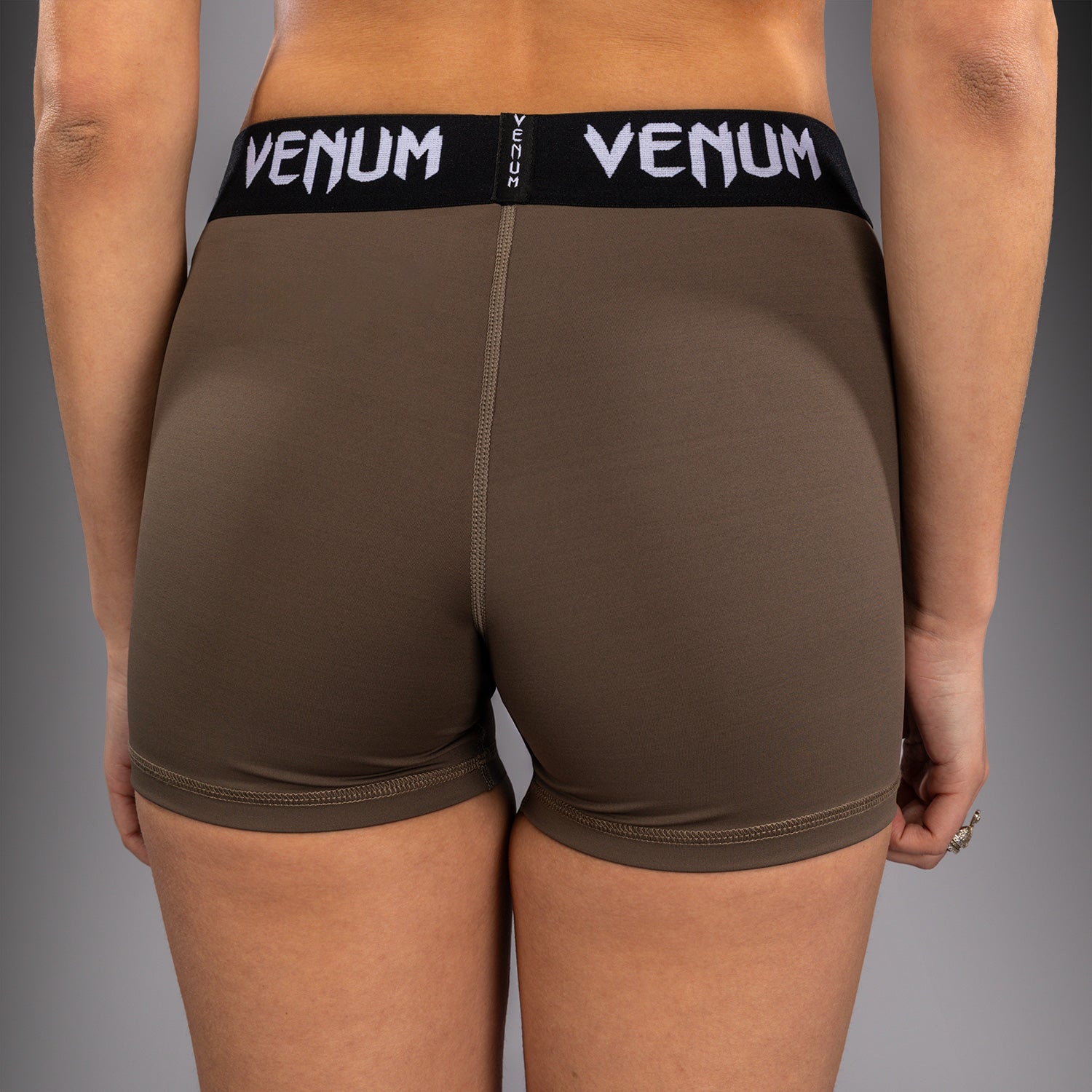 Venum UFC Unity by Venum Authentic Fight Week Women's Performance Vale Tudo Short - Brown  product-type_Compression shorts Venum