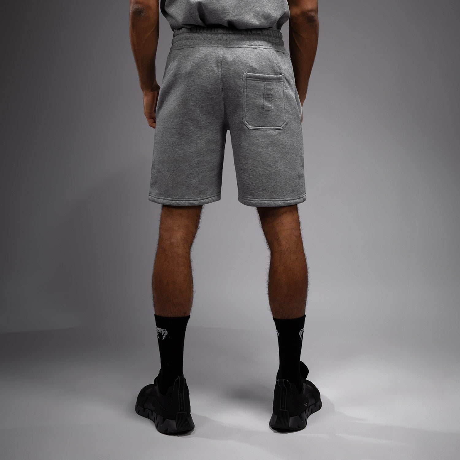 【INCHANT ME】[unisex] Cloudy Wellon Overfit Short Padding Cozy Comfort Short: Heather Grey – Glyder