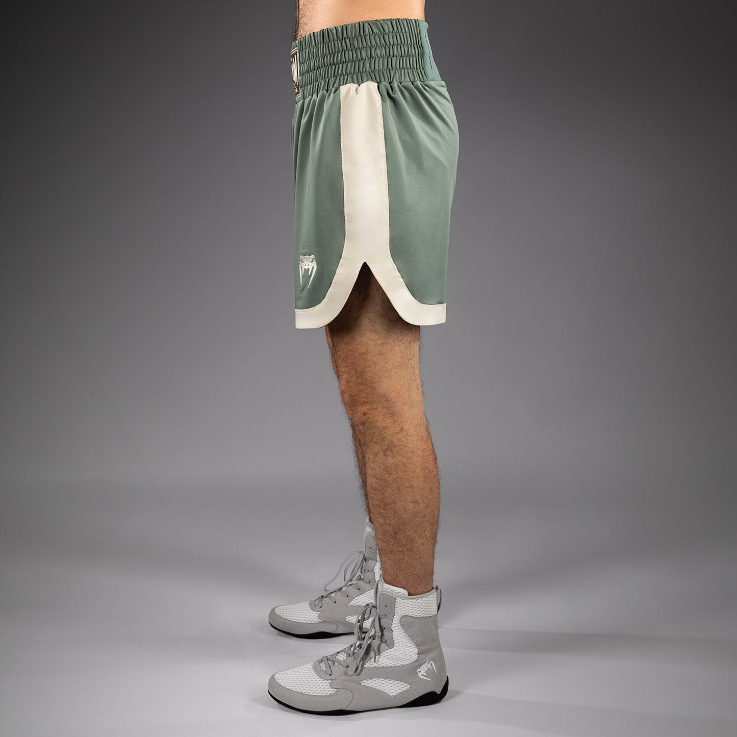 Venum Classic Boxing Shorts - Aqua Green/Ivory