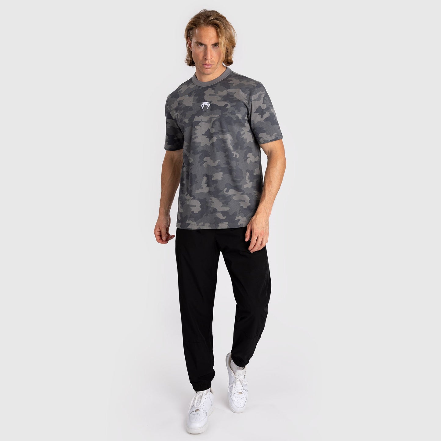 Venum Vortex XL Men's T–Shirt - Anthracite Camo
