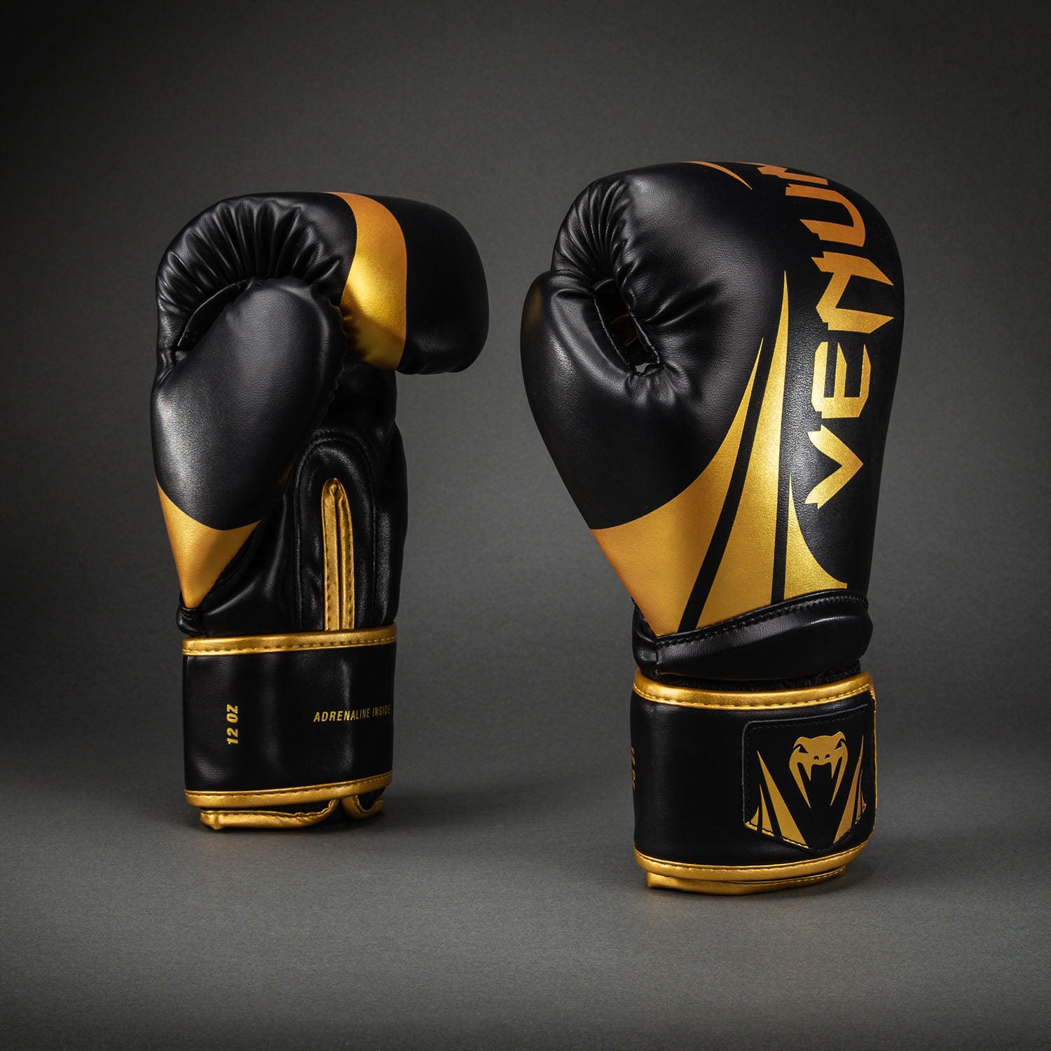 Venum Challenger 2.5 Boxing Gloves – Black/Gold - Venum
