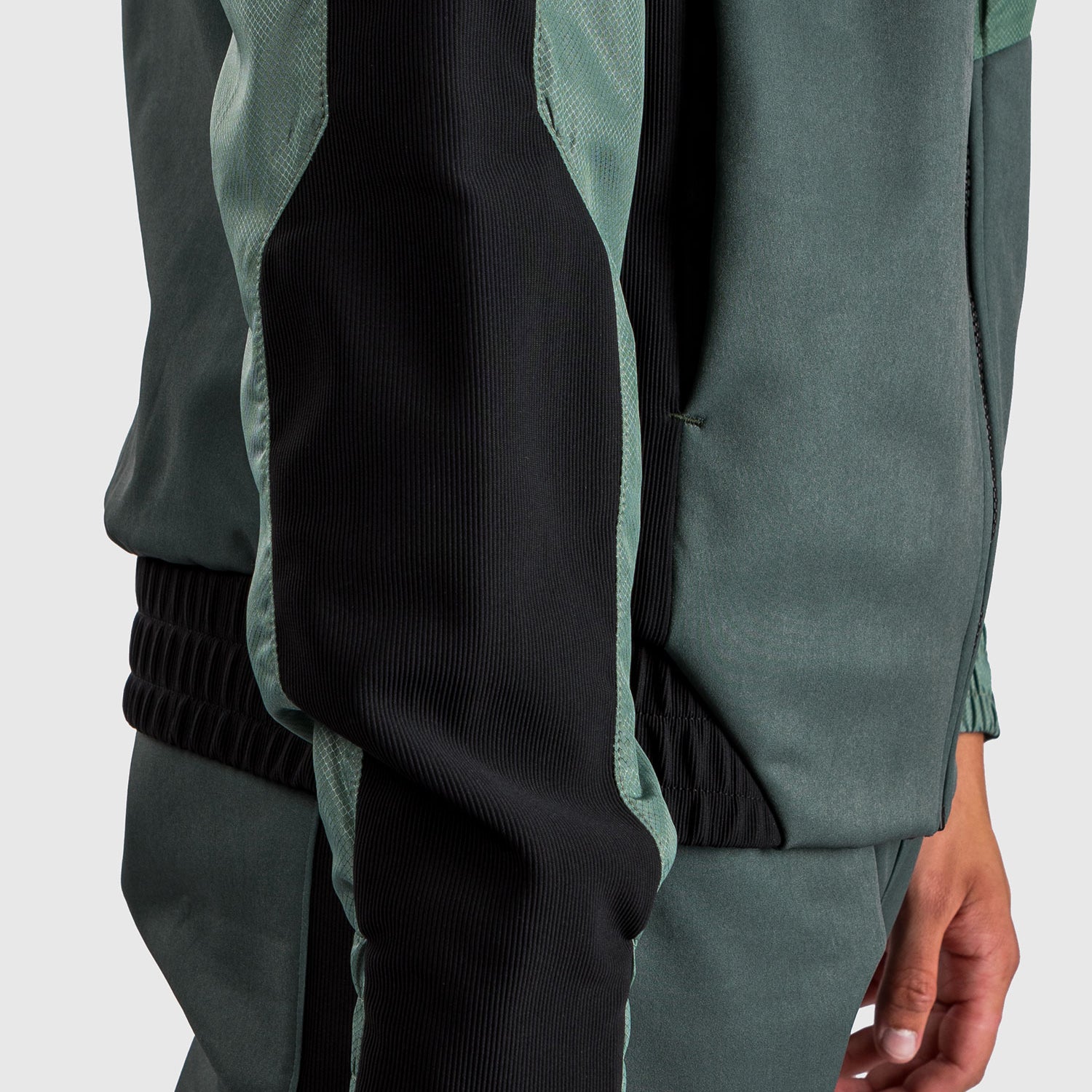 Venum Laser 3.0 Track Jacket - Black/Khaki