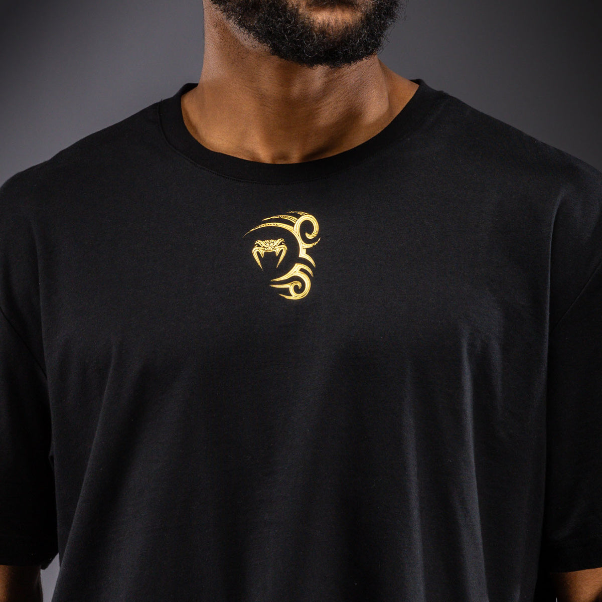 Venum x Mike Tyson Tiger T-Shirt - Black/Gold  product-type_T-Shirts Venum