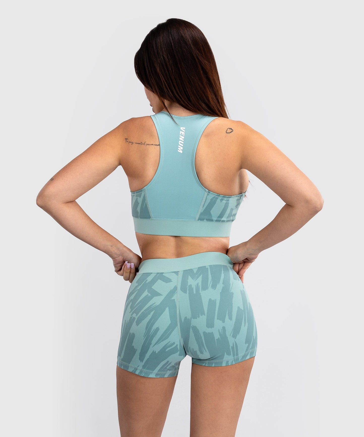 Venum Graffiti Women’s Sports Bra - Aqua