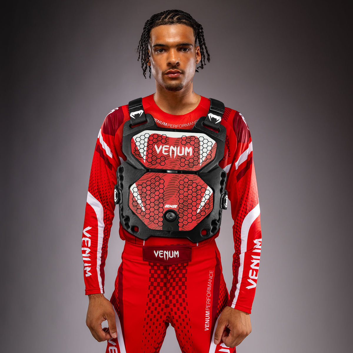 Venum x RXR R-Pro 2 Body Protector - Black/Red  product-type_Faceplate Venum