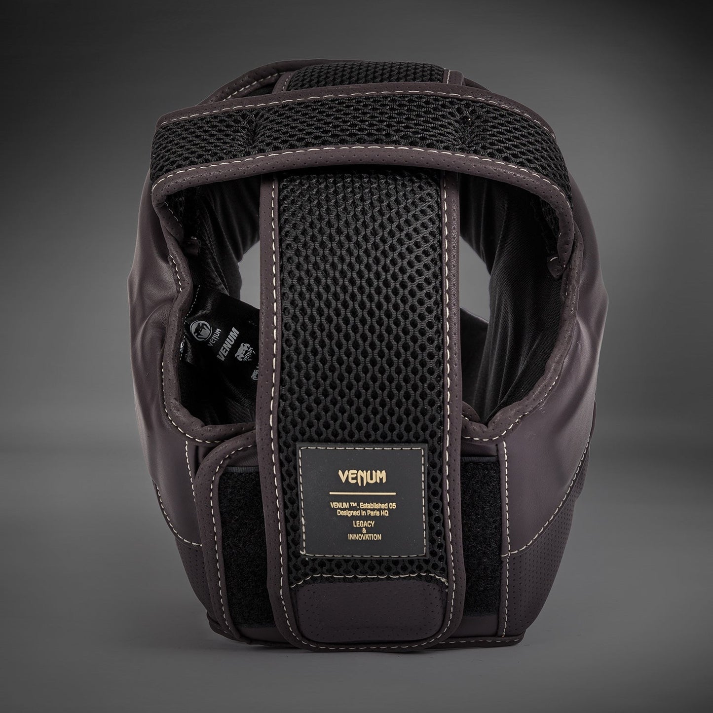 Venum Impact Evo Headgear - Chocolate