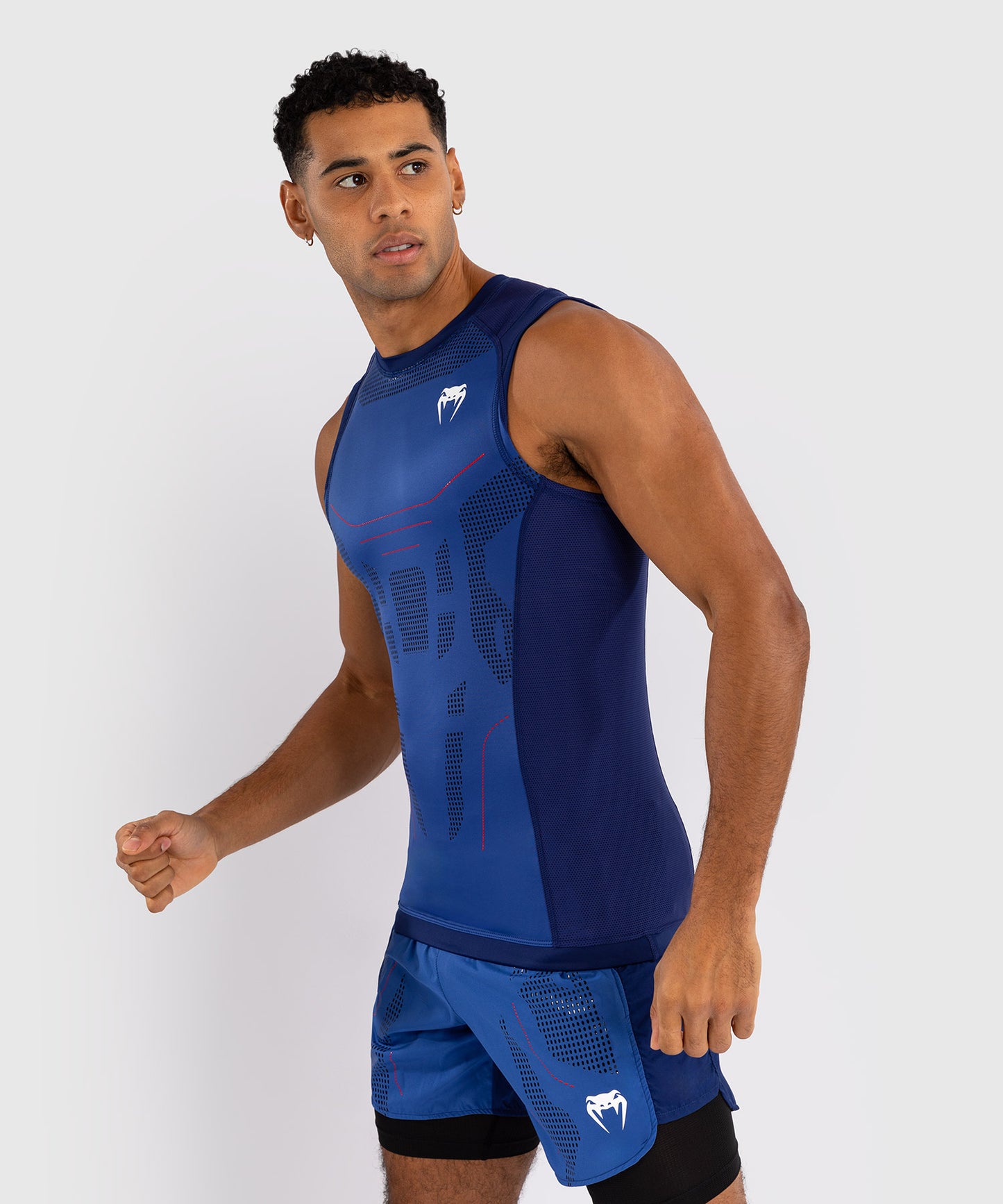 Venum Technical 3.0 Sleeveless Rashguard - Night Blue