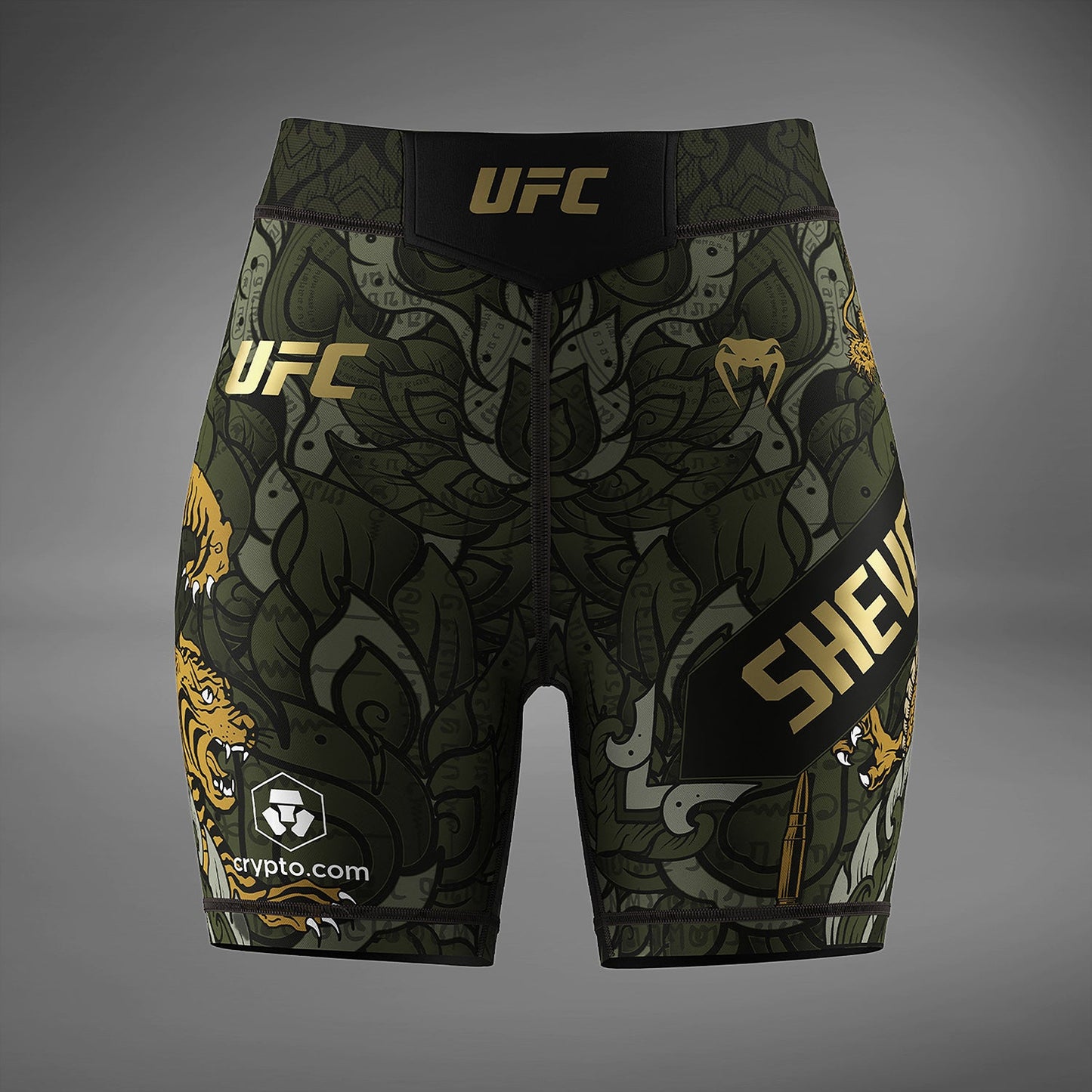 Women’s UFC Unrivaled by Venum Green Valentina Shevchenko Vale Tudo Short