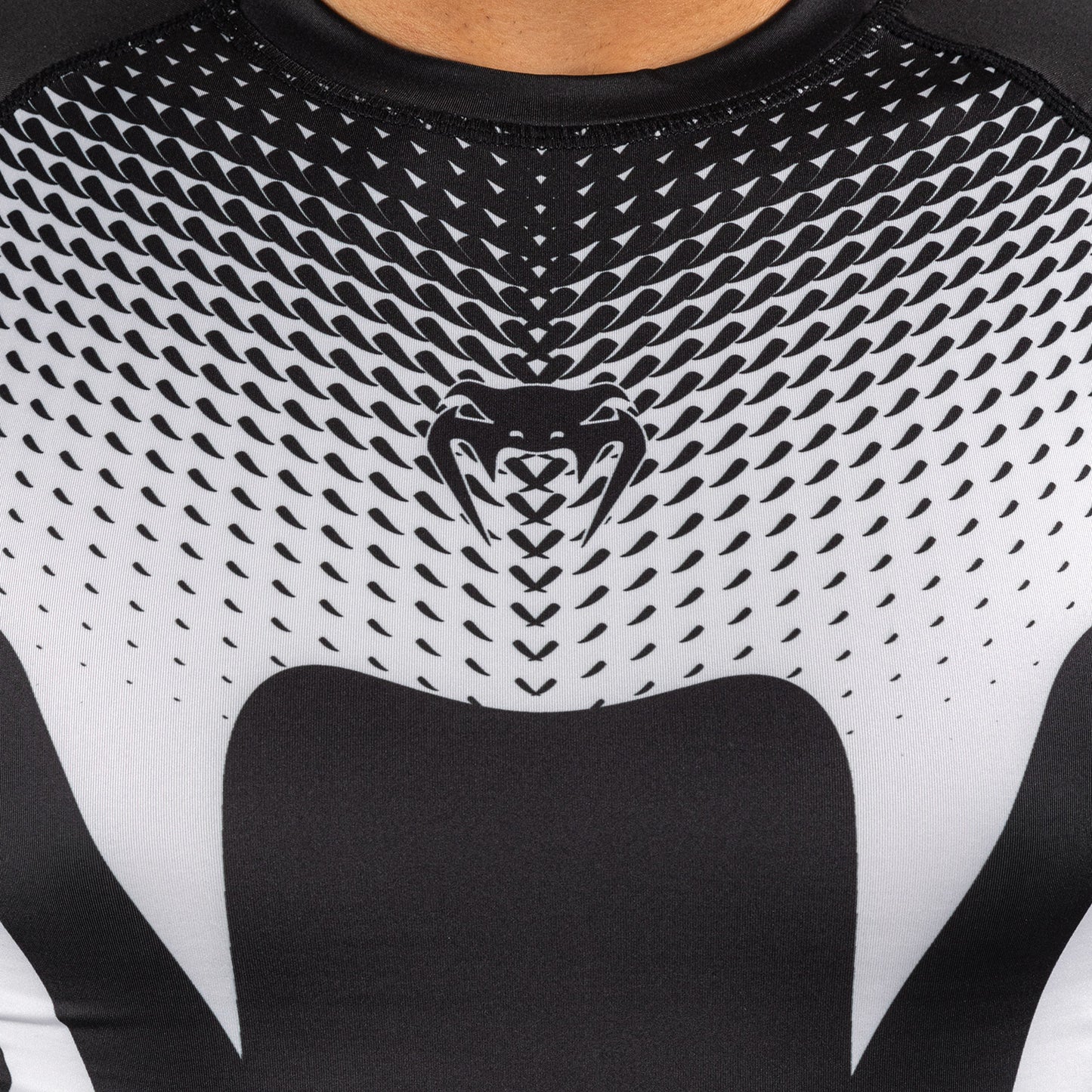 Venum No Gi Rashguards - Black/White