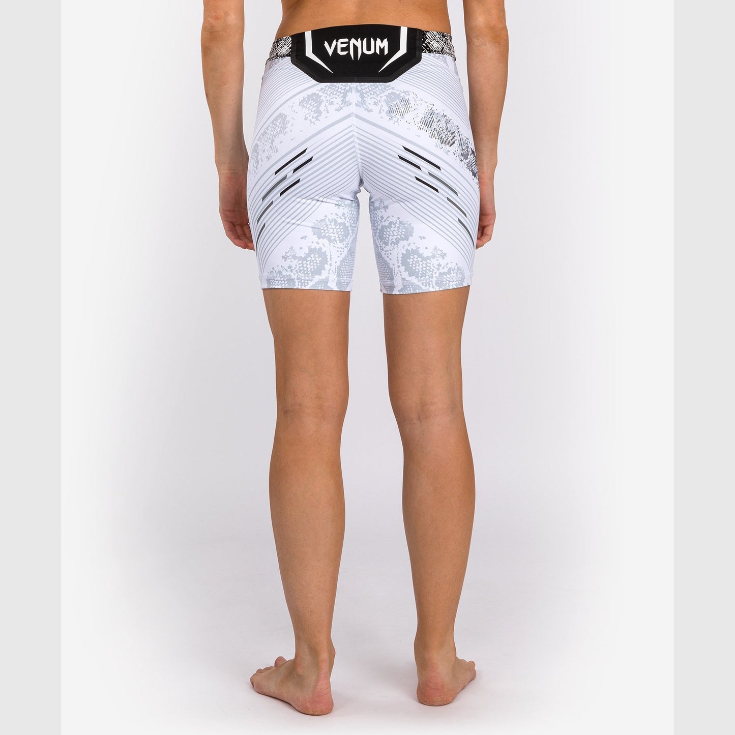 UFC Adrenaline by Venum Authentic Fight Night Women’s Vale Tudo Short - Long Fit - White