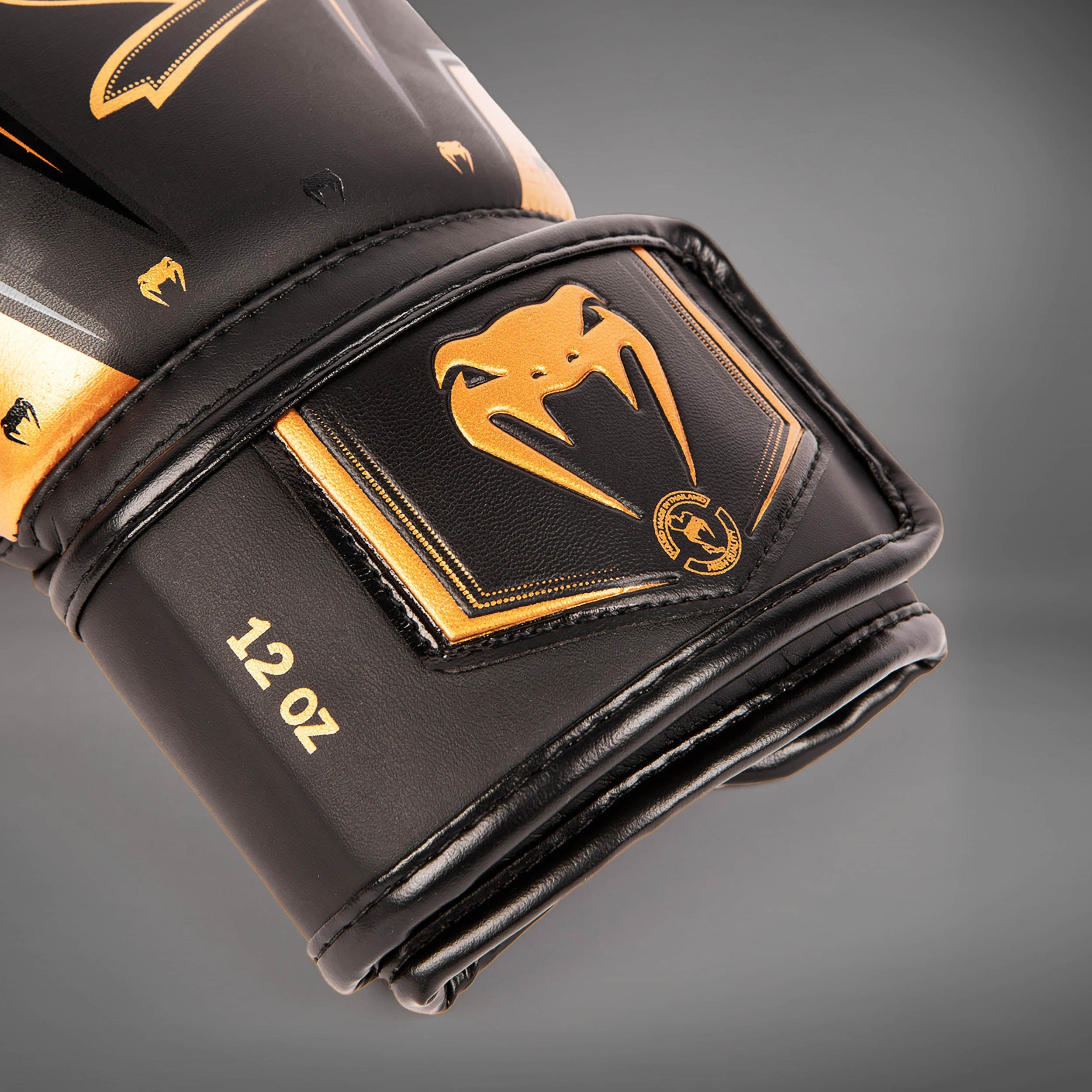 『激レアモデル‼️』Venum Elite Evo Monogram Venum Elite Evo Boxing Gloves - Black/Bronze - Venum