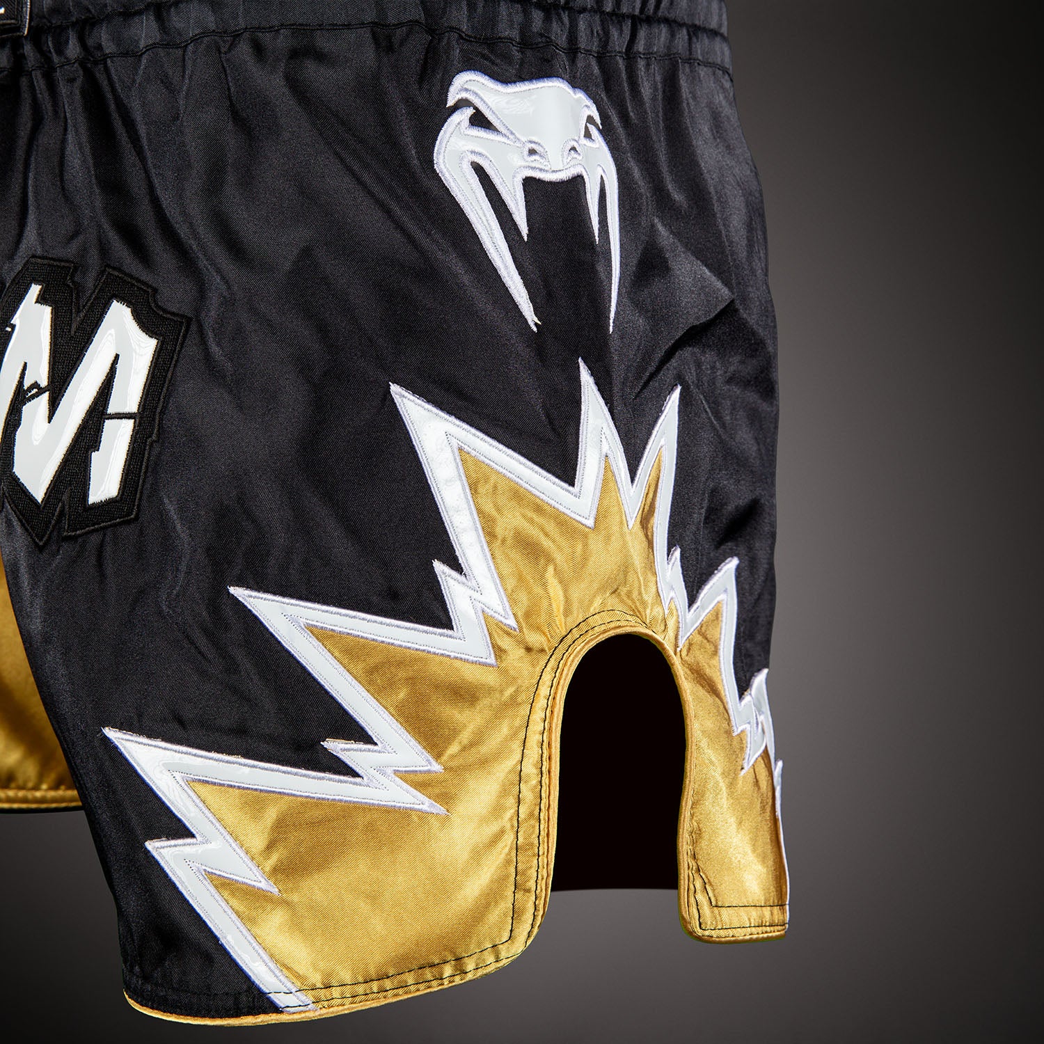 Venum Inferno 2.0 Muay Thai Shorts - Black/Gold  product-type_Muay Thai Shorts Venum