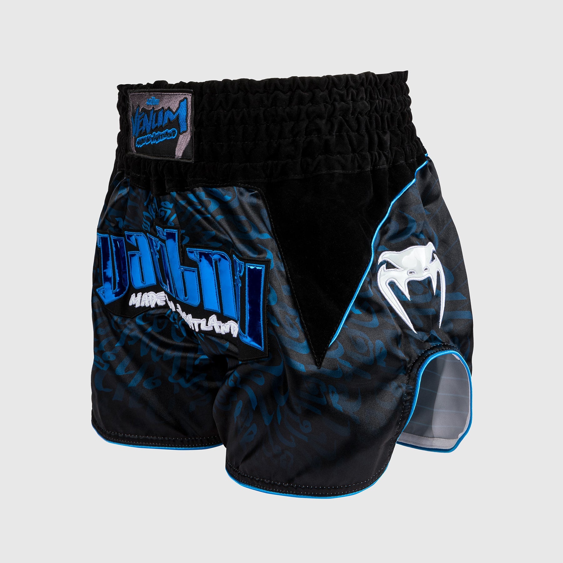 Venum Attack Muay Thaï Shorts - Black/Blue