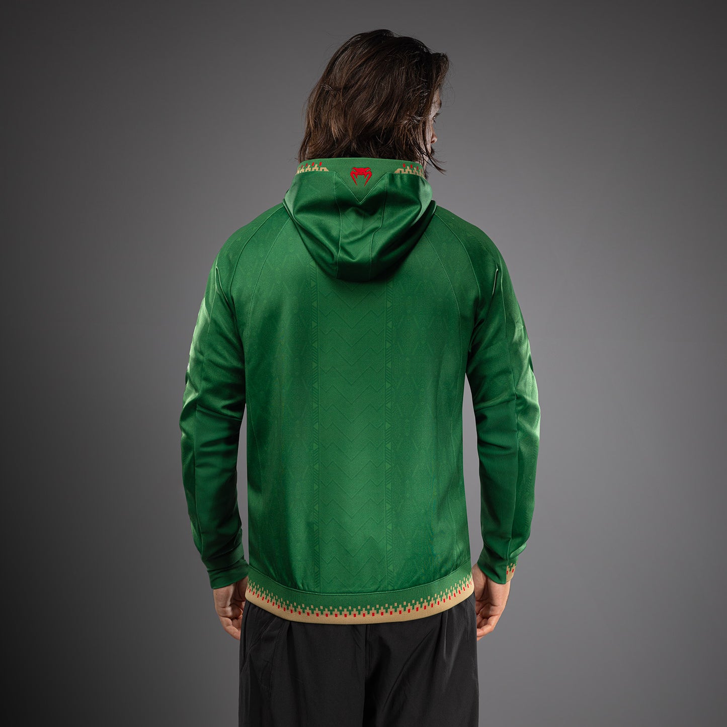 Men’s Noche UFC 2.0 By Venum Green Authentic Fight Night Walkout Personalized Hoodie