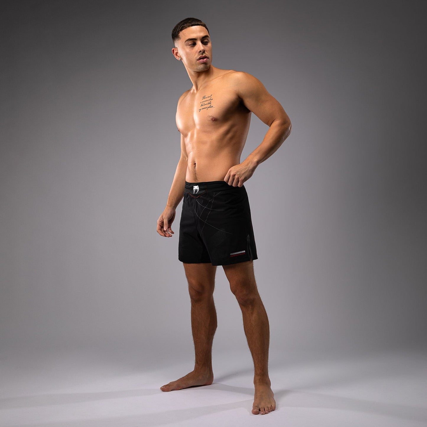 Venum Tactical XT Fightshorts - Black/Fire Red