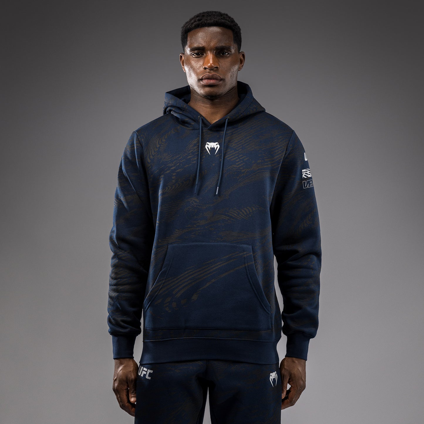 UFC Fusion by Venum Fight Week Men’s Pullover Hoodie - Oceanic Blue