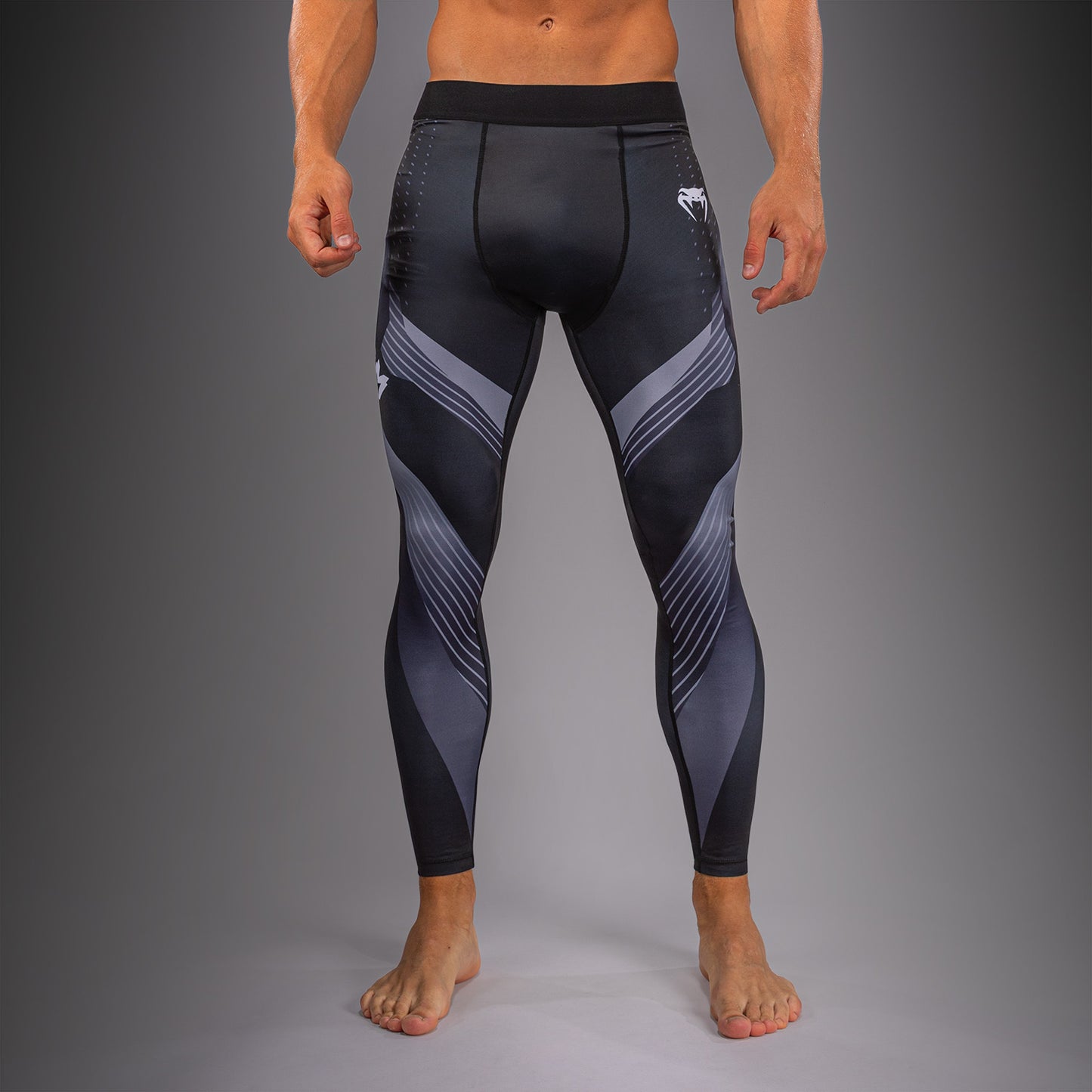 Venum No-Gi 6.0 Spats - Black/White  product-type_Compression Pants Venum