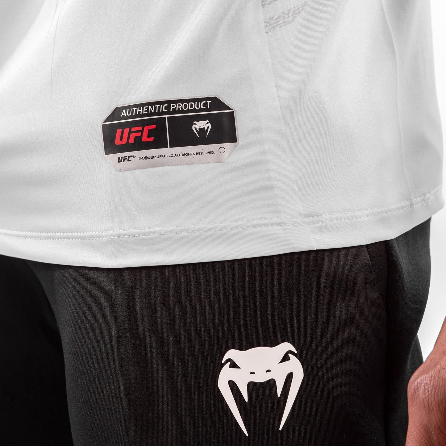 UFC Venum Personalized Authentic Fight Night Men's Walkout Jersey - White