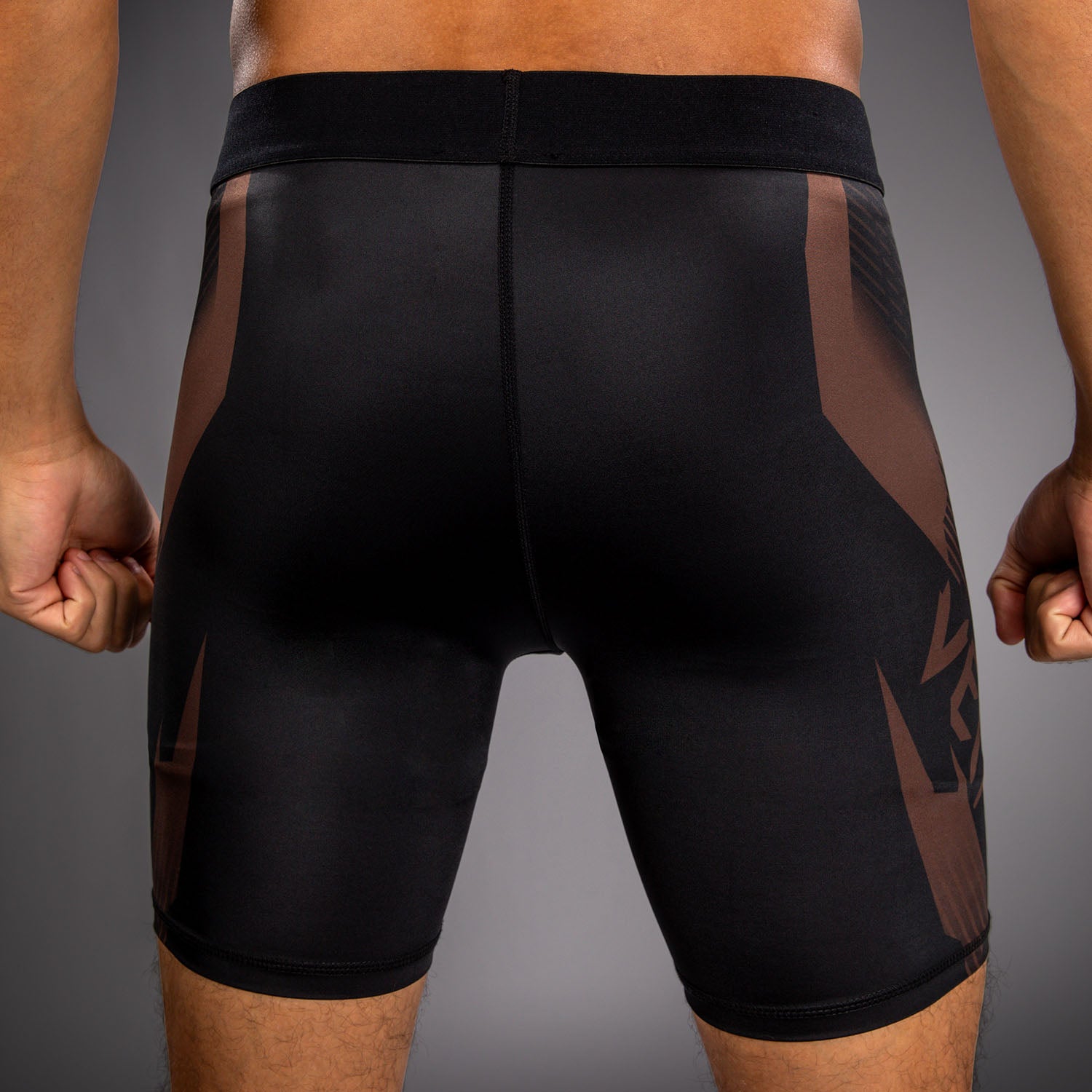 Venum No-Gi 6.0 Vale Tudo Shorts - Black/Brown  product-type_Compression shorts Venum