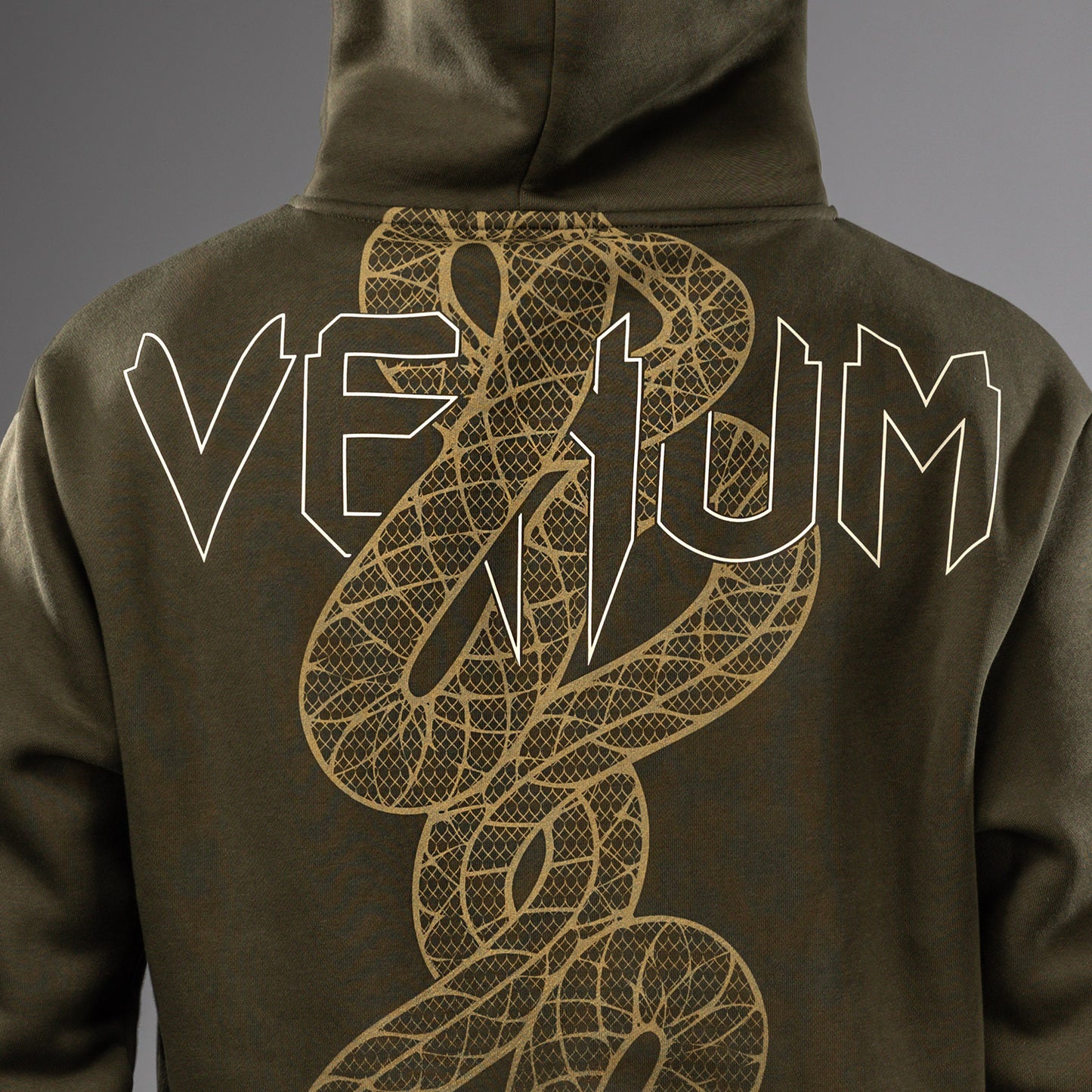 Venum Serpenti Hoodie - Khaki/Bronze/Ivory