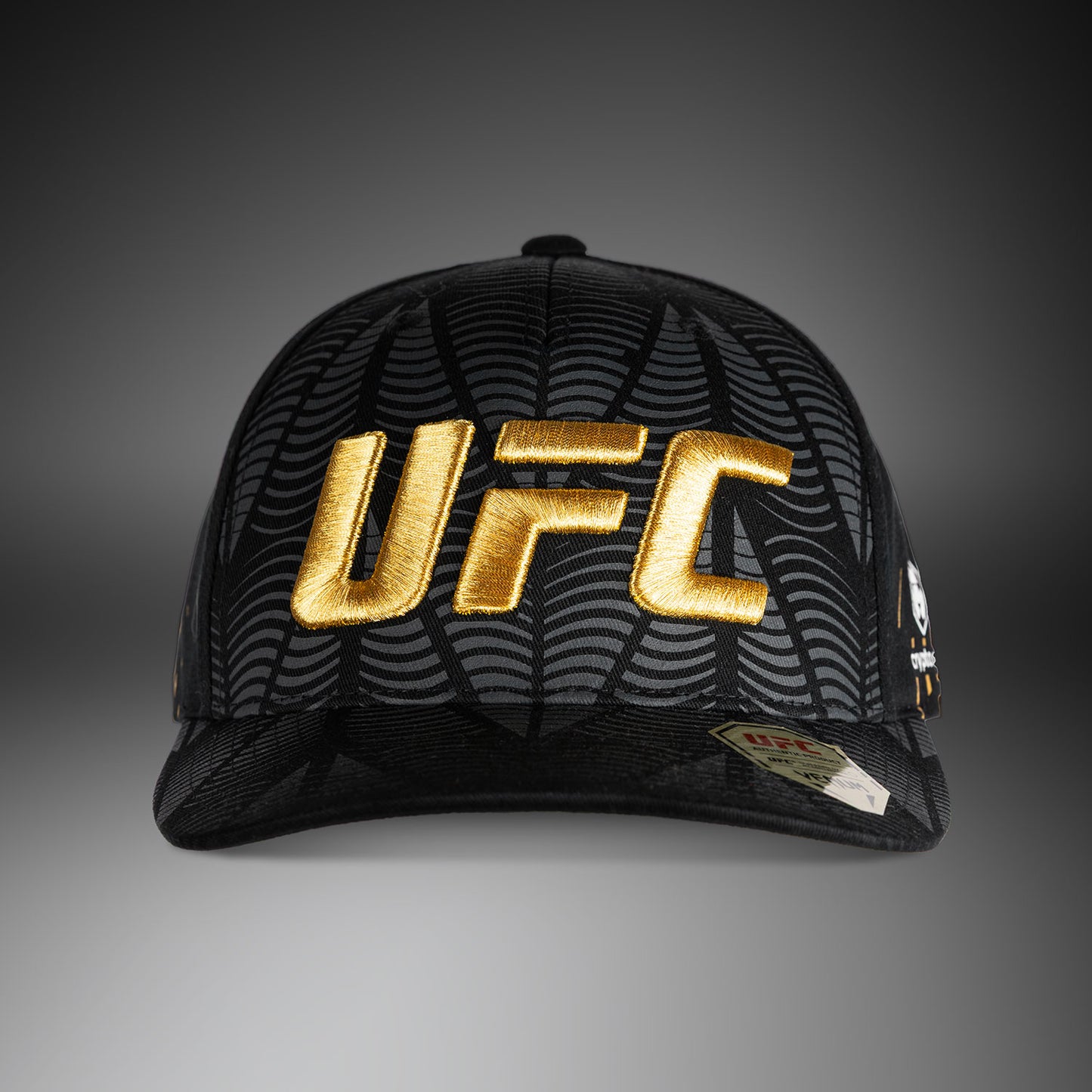 UFC Zenith by Venum Authentic Fight Night Cap - Black/Gold Personalized UFC Zenith by Venum Authentic Fight Night Cap - Black/Gold Personalized