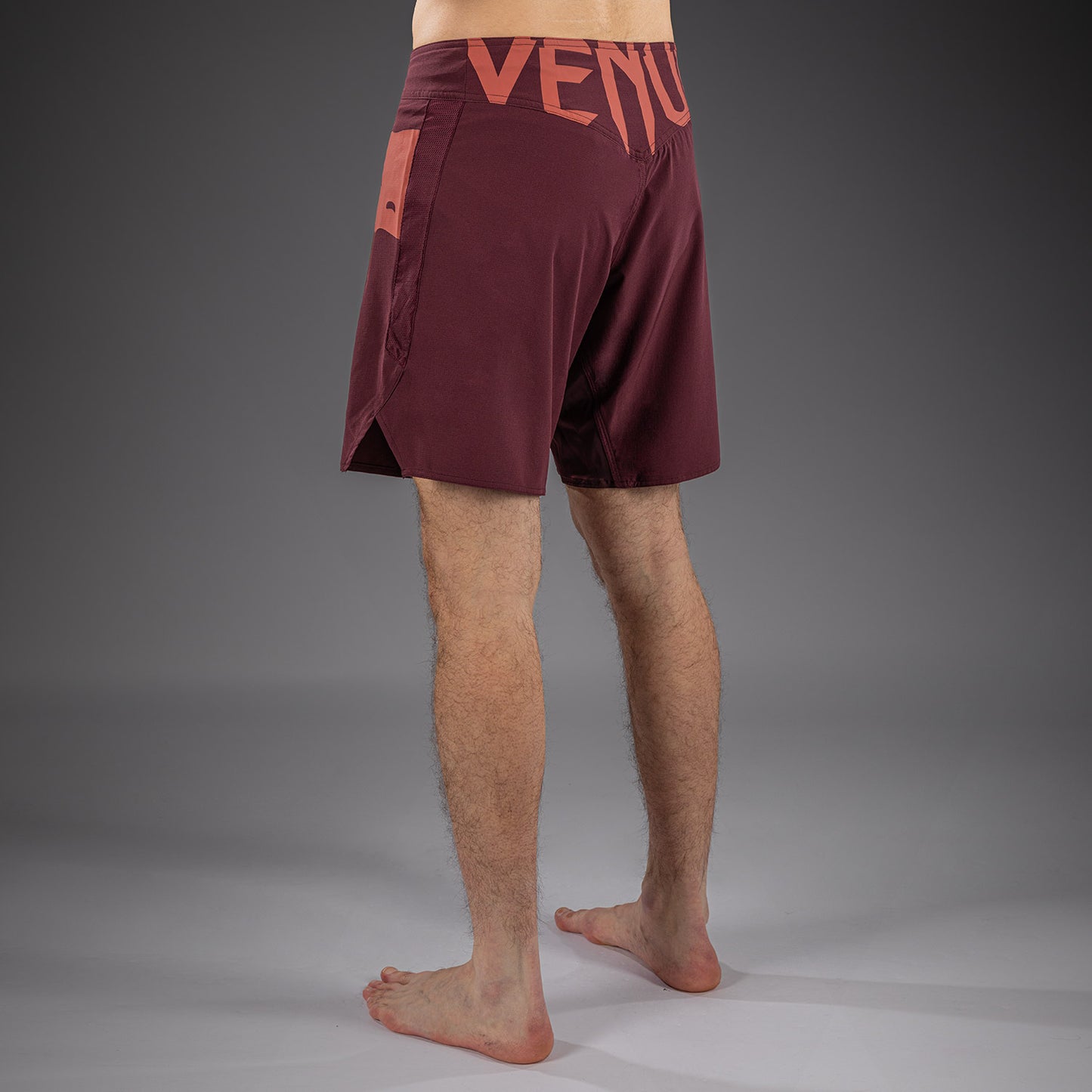 Venum Light 5.0 Fightshorts - Dark Brown/Terracota