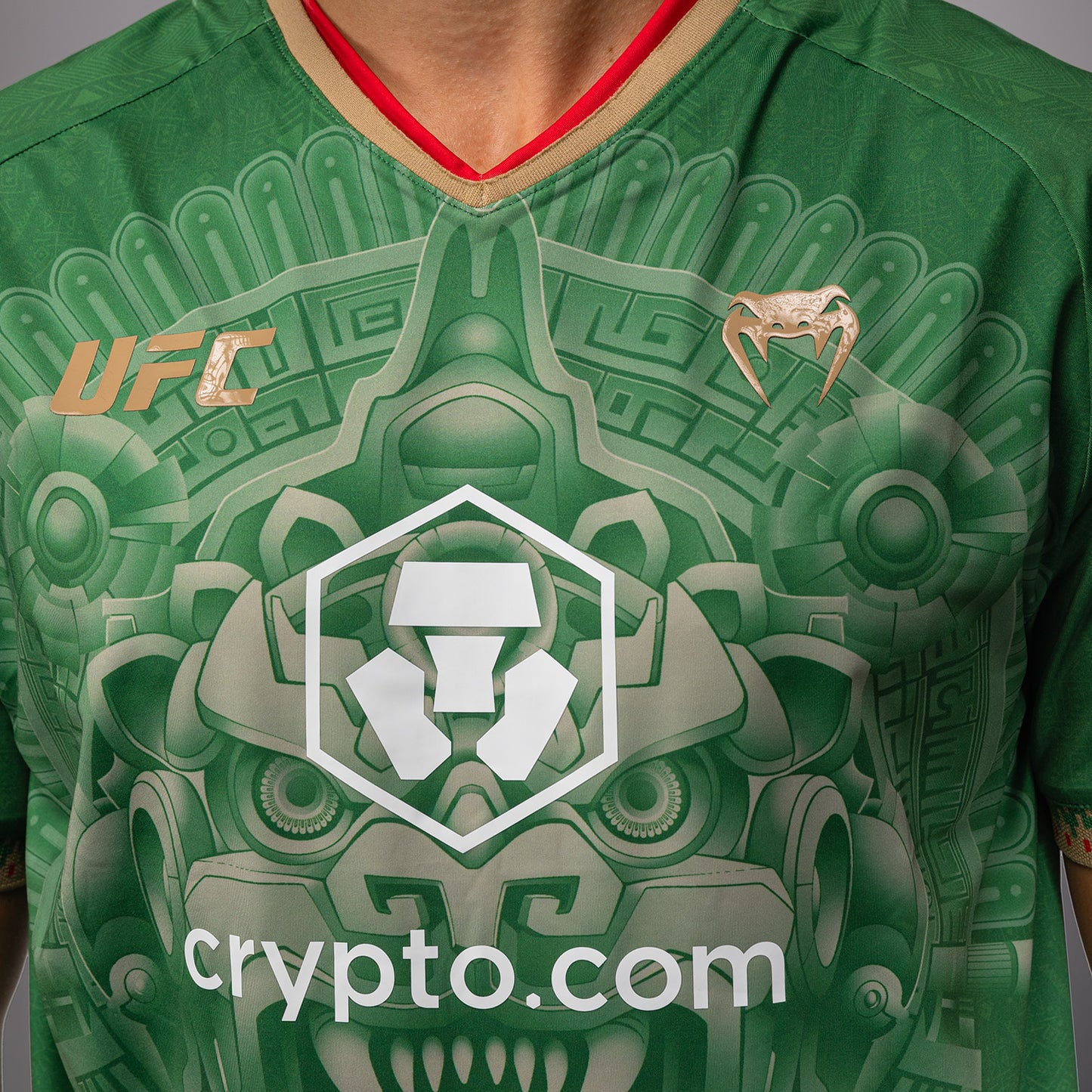 Men’s Noche UFC 2.0 by Venum Green Authentic Fight Night Walkout Personalized Jersey