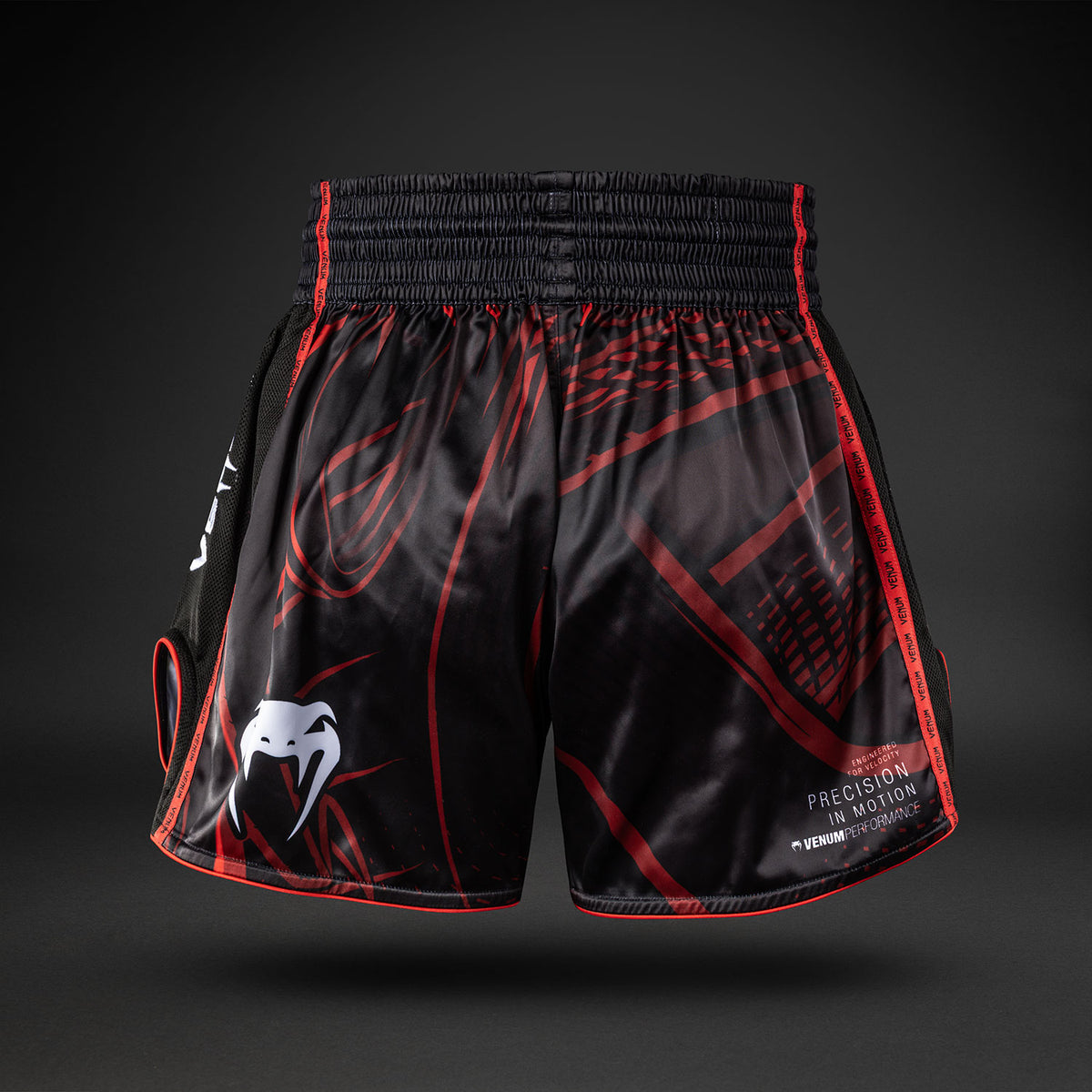 Crimson Viper 2.0 Muay Thai Shorts Black/Red