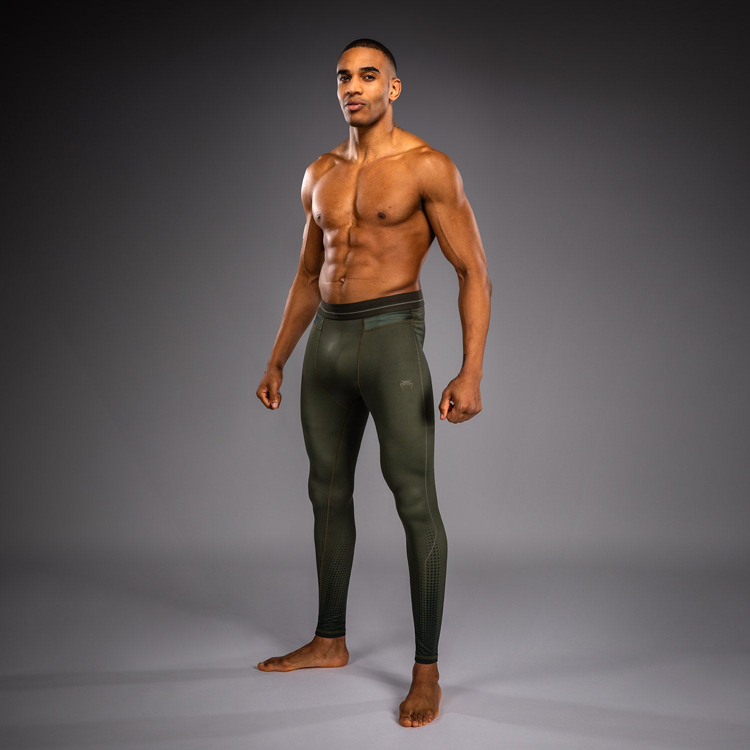 Venum Stealth Spats - Khaki/Dark Green  product-type_Compression Pants Venum