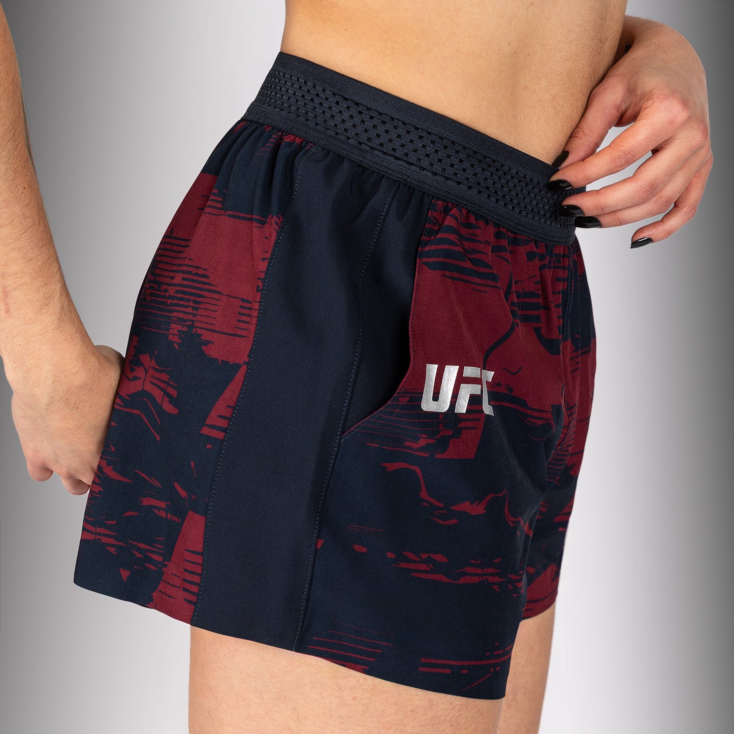 Women’s UFC Zenith by Venum Burgundy Authentic Fight Week Performance Short  product-type_Training shorts Venum